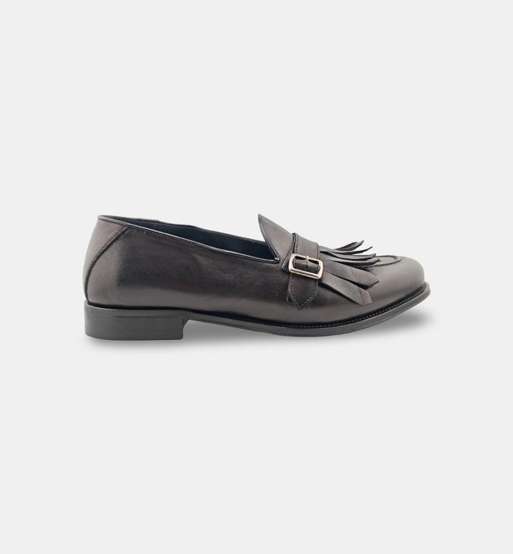 Mocassini Crisci uomo 4037 testa di moro 4037 FIBBIA CRISCI 