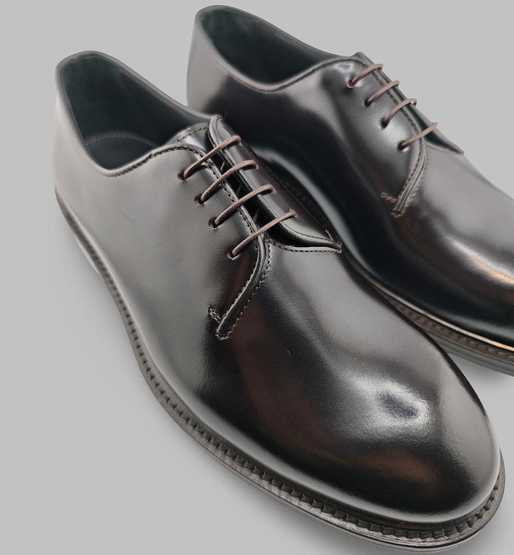 Derby CRISCI uomo 3605 Testa di moro 3605 CORDOVAN M CRISCI 