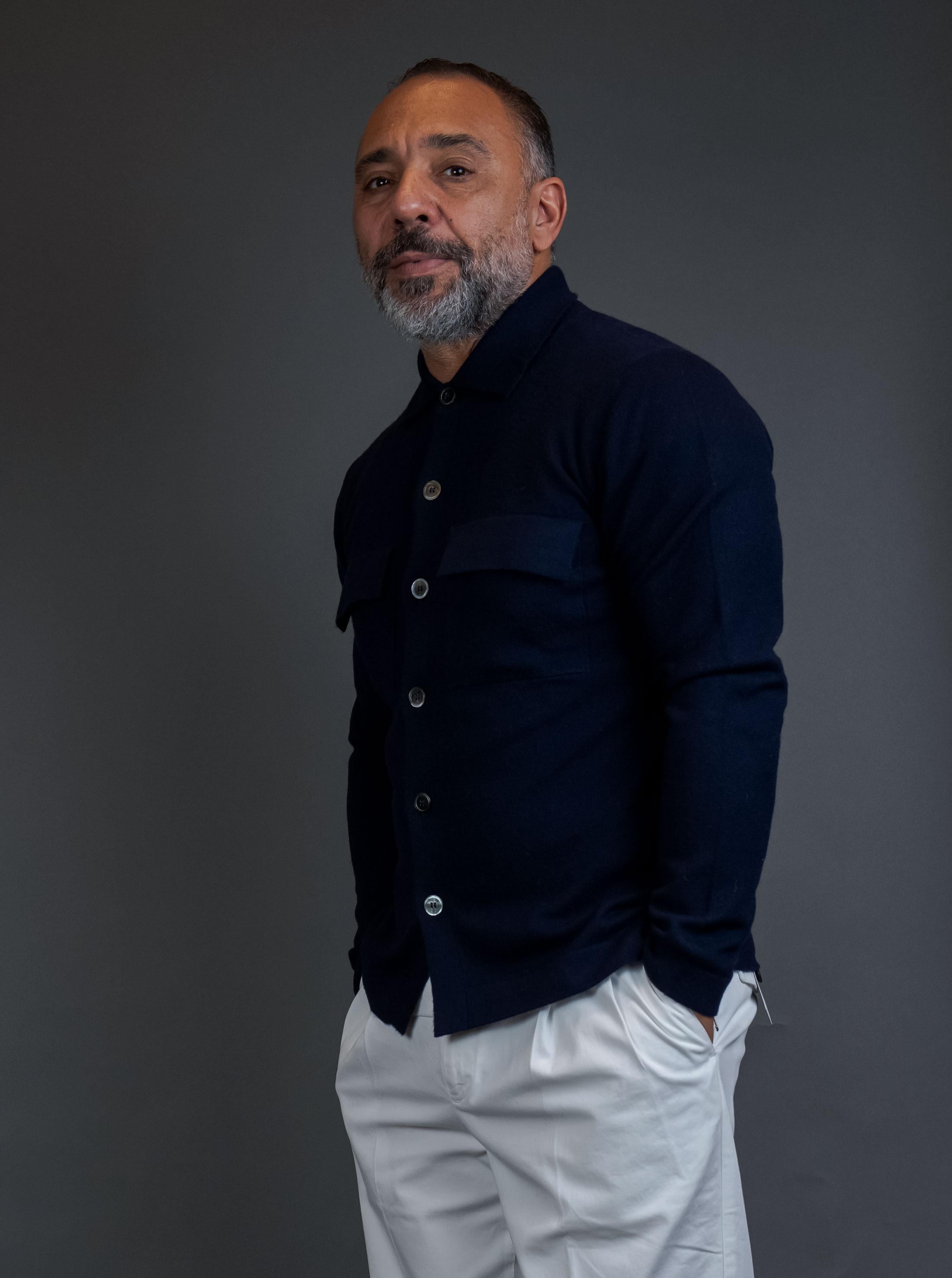 Cardigan Della Ciana uomo 18079 Blu 18079 NAVY Della Ciana 