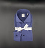 Camicia Borriello x Officine uomo 20037 blu jersey <BR/><BR/>