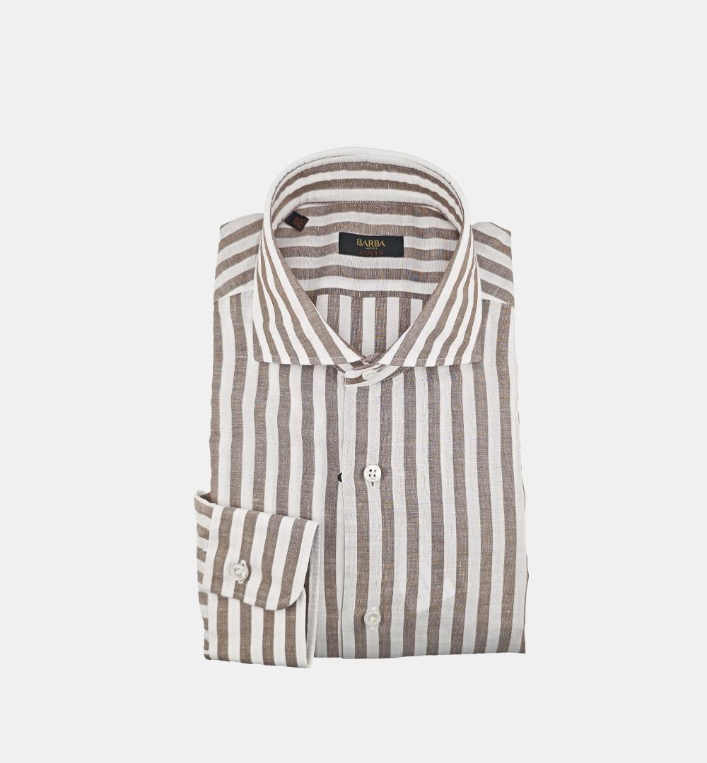 Camicia BARBA uomo K1U13 0154032 Tortora K1U13 0154032 8 BARBA 