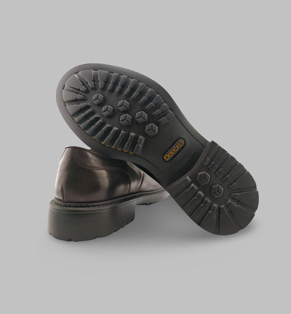 Derby Doucal's uomo 3501 TM00 testa di moro 3501 TM00 F.ROCCIA DOUCAL'S 