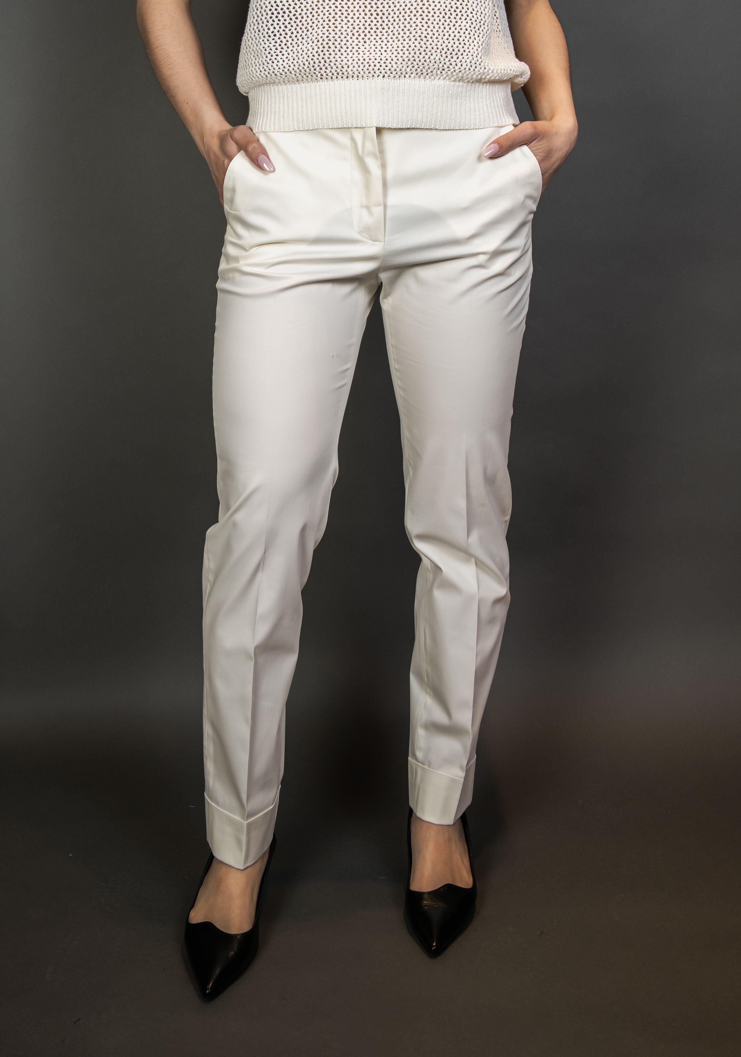 Pantalone PT Torino donna VSANZ00STD panna VSANZ00STD SD64 0010 PANNA PT 