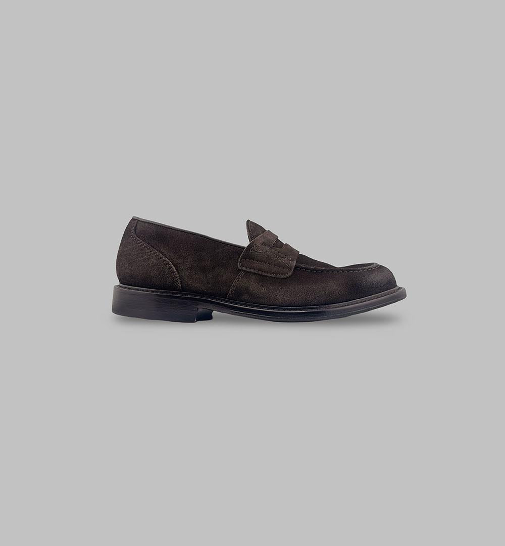 Mocassino Green George uomo 7054 testa di moro 7054 PENNY 375 GREEN GEORGE 