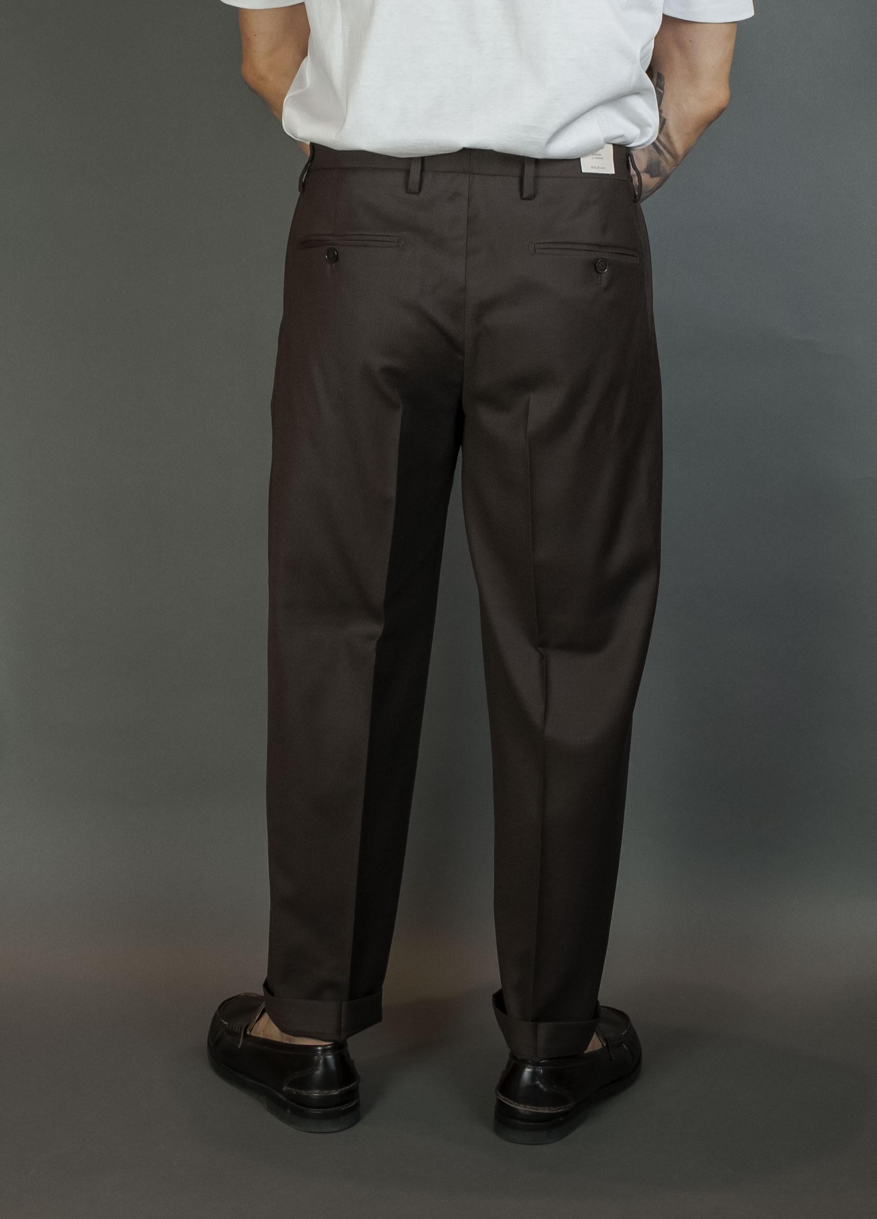 Pantalone Briglia uomo Portobellos marrone PORTOBELLOS 400120 0146 MARRONE BRIGLIA 