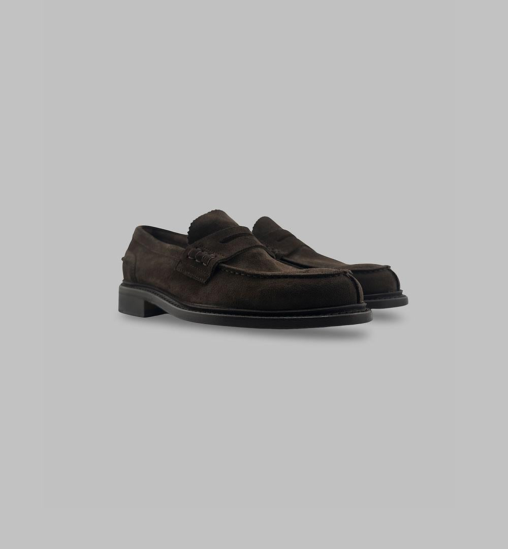 Mocassini Berwick uomo 5169 testa di moro 5169 PENNY.C.T BERWICK 