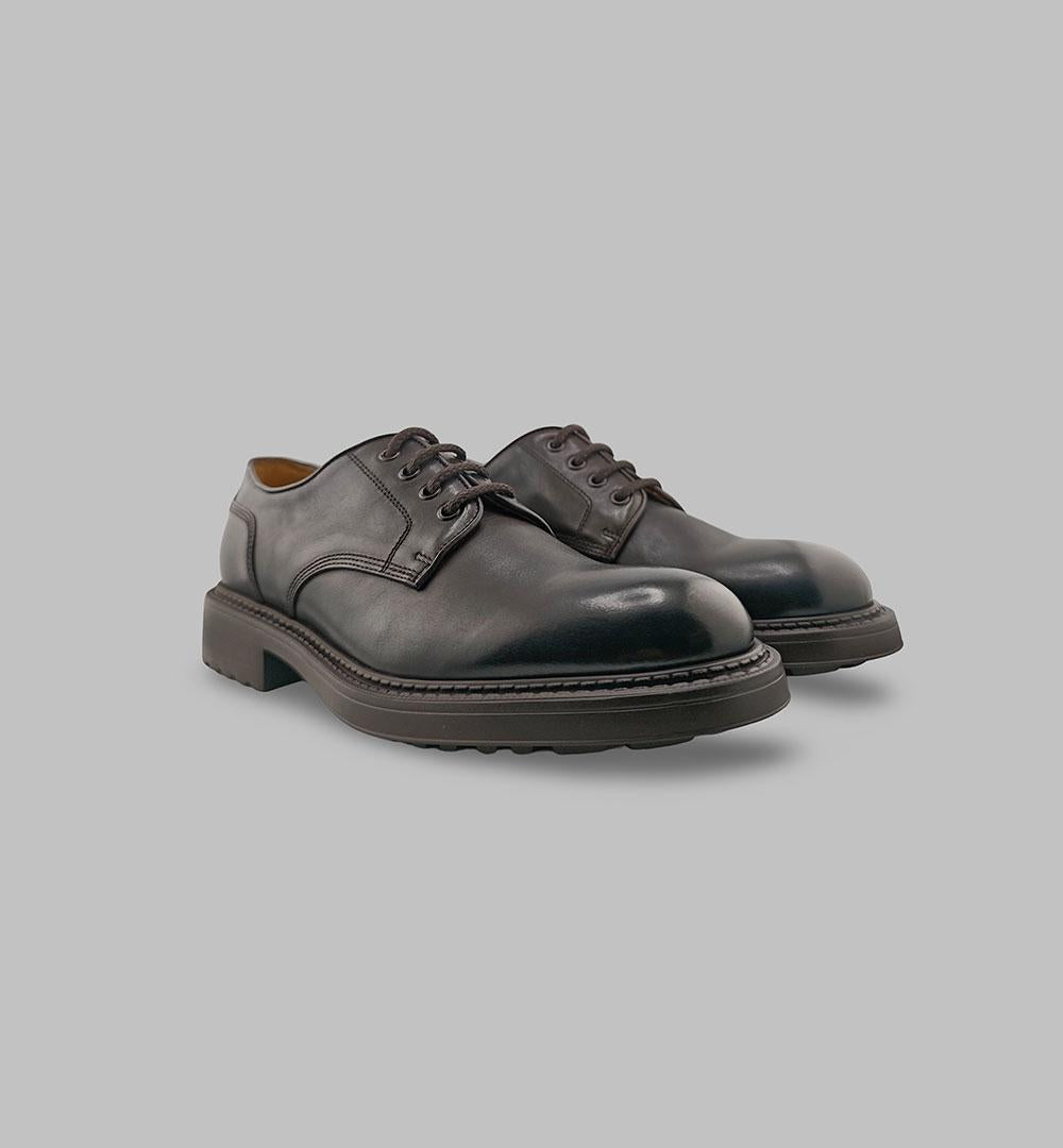 Derby Doucal's uomo 3501 TM00 testa di moro 3501 TM00 F.ROCCIA DOUCAL'S 
