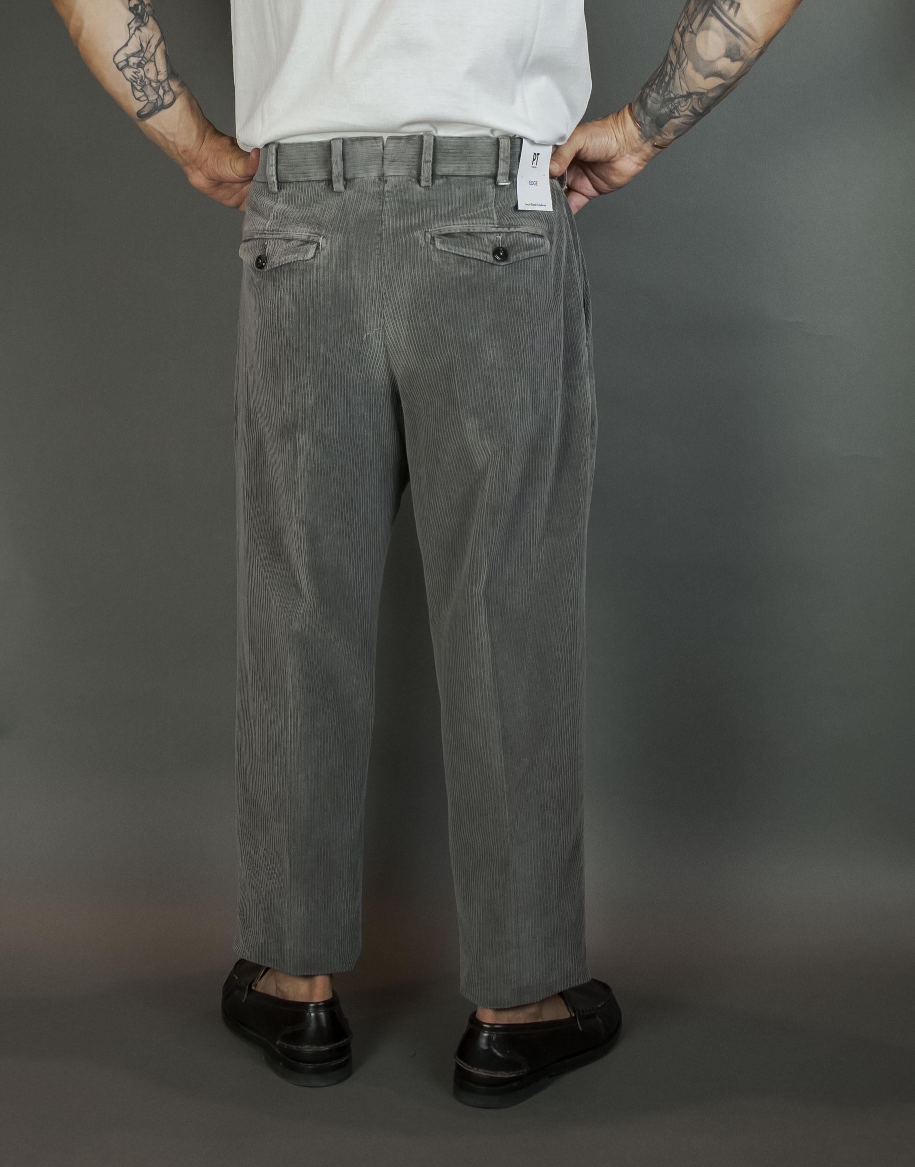 Pantalone PT Torino uomo RTZAZ40FWD TU93 grigio RTZAZ40FWD TU93 N241 GRIGIO PT TORINO 