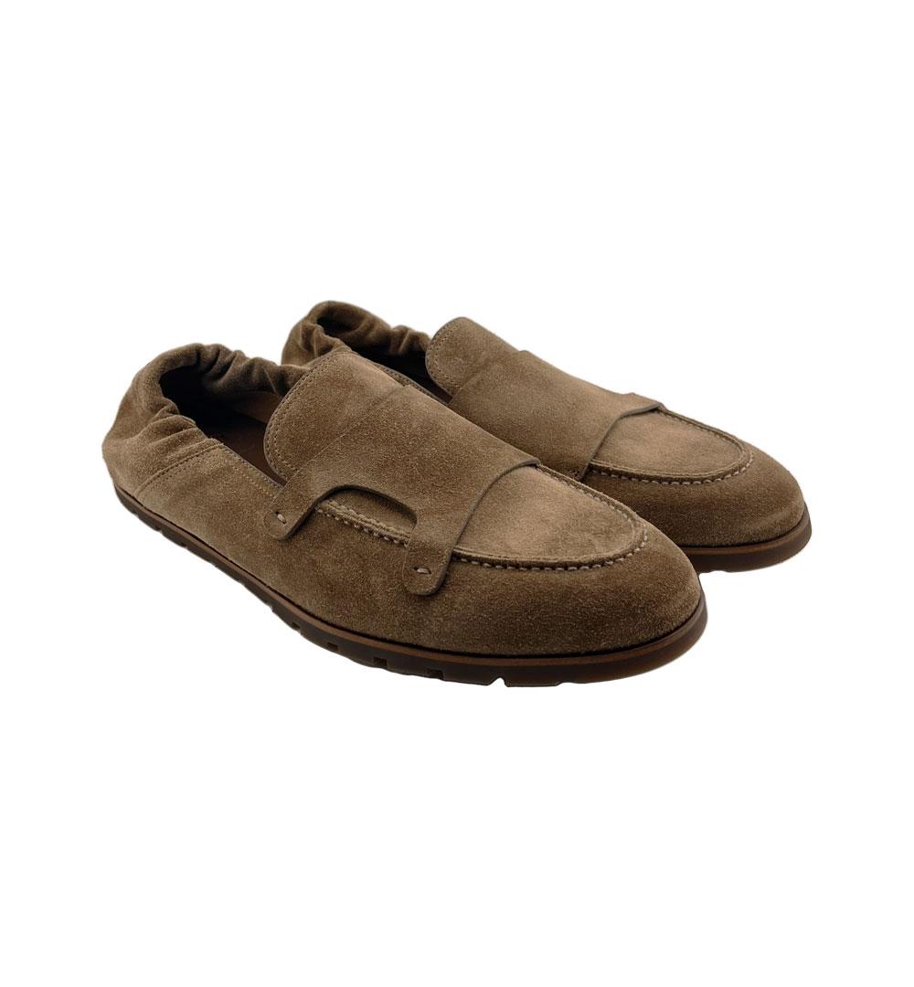 Doppia fibbia Slip on Barrett uomo 241U069 5 tabacco 241U069.6 D.F.ELASTICO.T BARRETT 