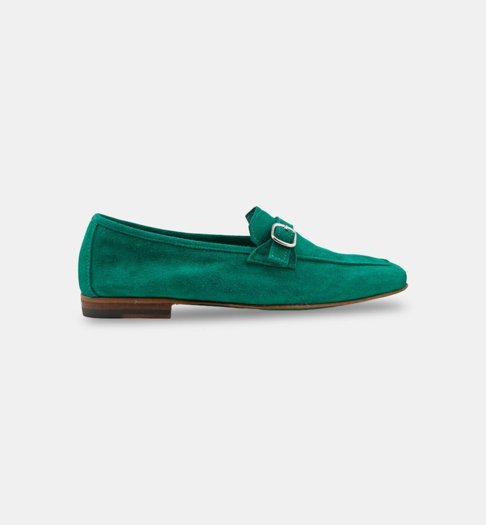 Mocassino Green George donna 267 verde 267 64 FIBBIA GREEN GEORGE 