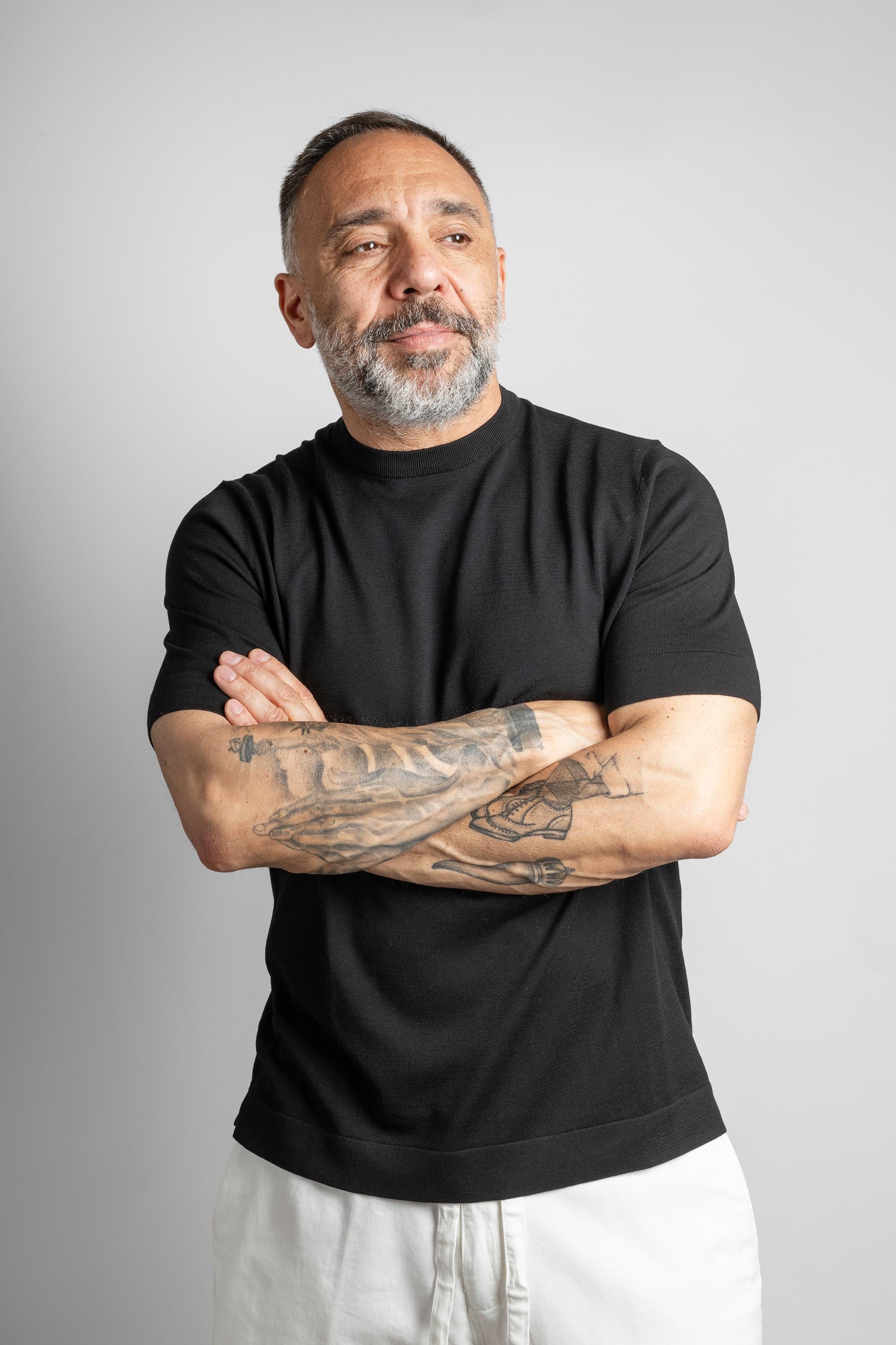 Maglia CLAQ uomo GIROCOLLO 16 Nera GIROCOLLO 16 NERO CLAQ 