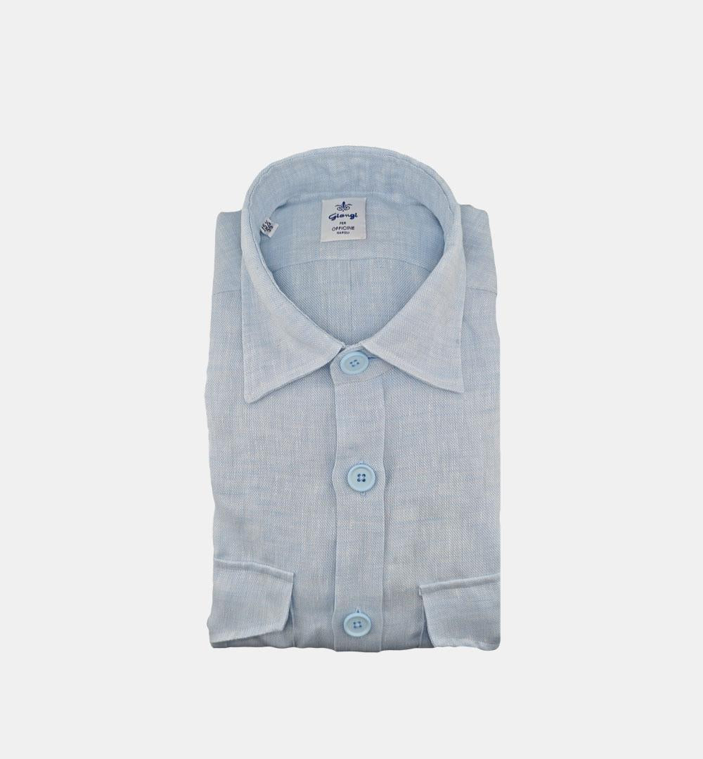 Camicia Giangi uomo PT celeste PT 4 GIANGI 