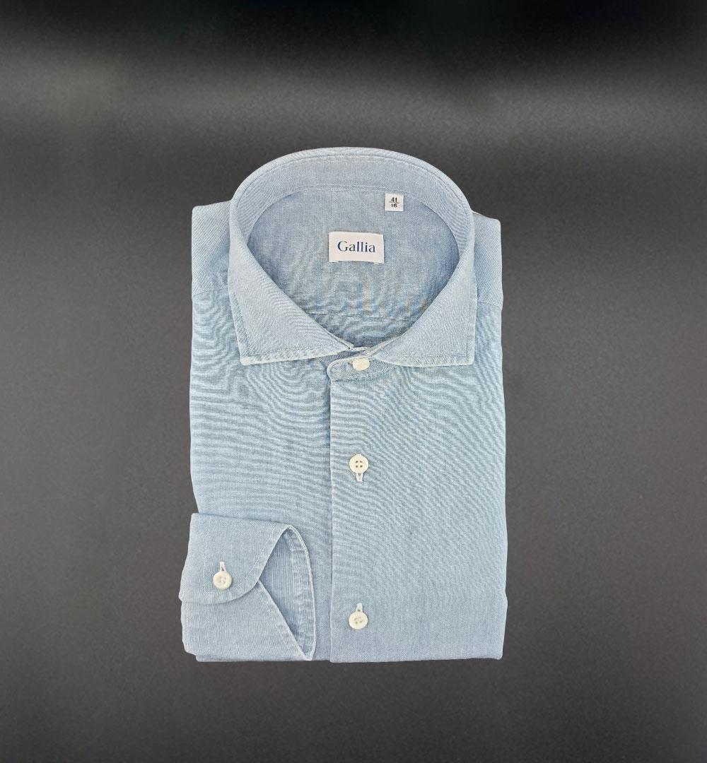 Camicia Gallia uomo Jea01 azzurro JEA01 01 GALLIA 