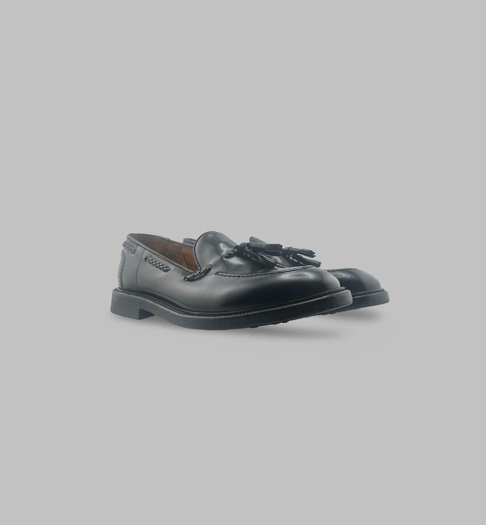 Mocassini Green George uomo 2032 neri 2032 NAP PE. N. GREEN GEORGE 