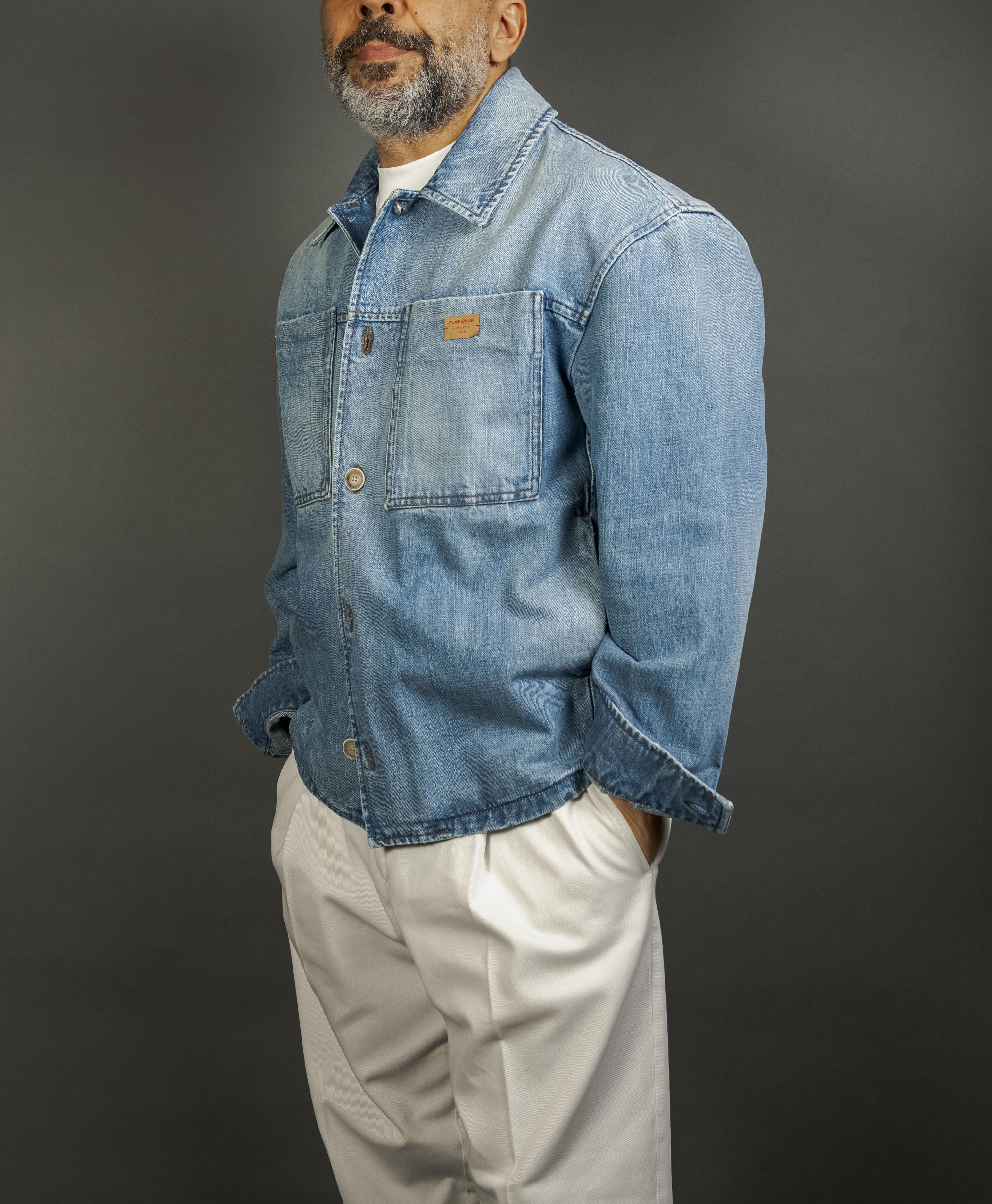 DON THE FULLER JERRY DTFFIDM2S5040 DENIM CHIARO