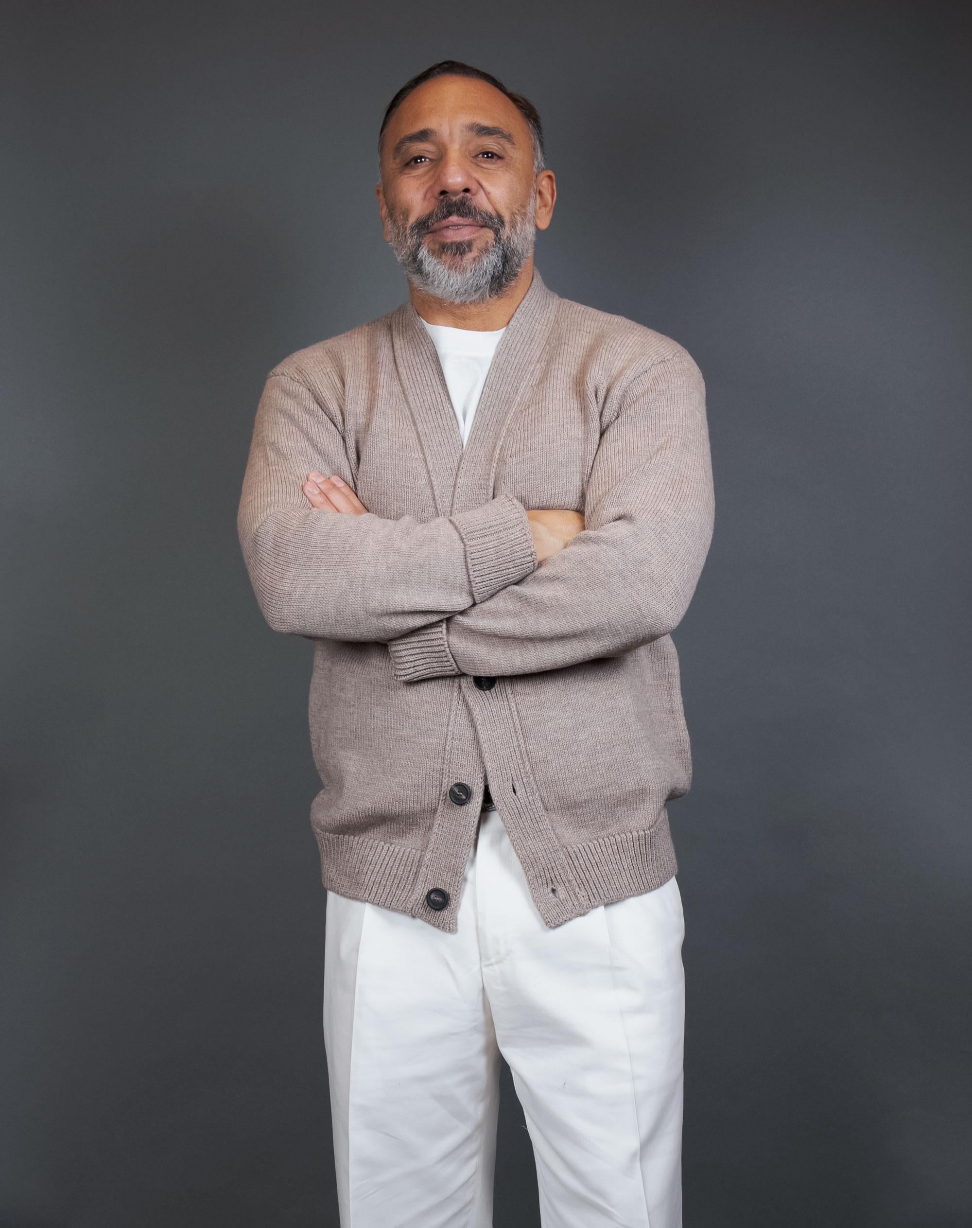 Cardigan ALTEA uomo 2561157 Mastice 2561157 32 MASTICE ALTEA 