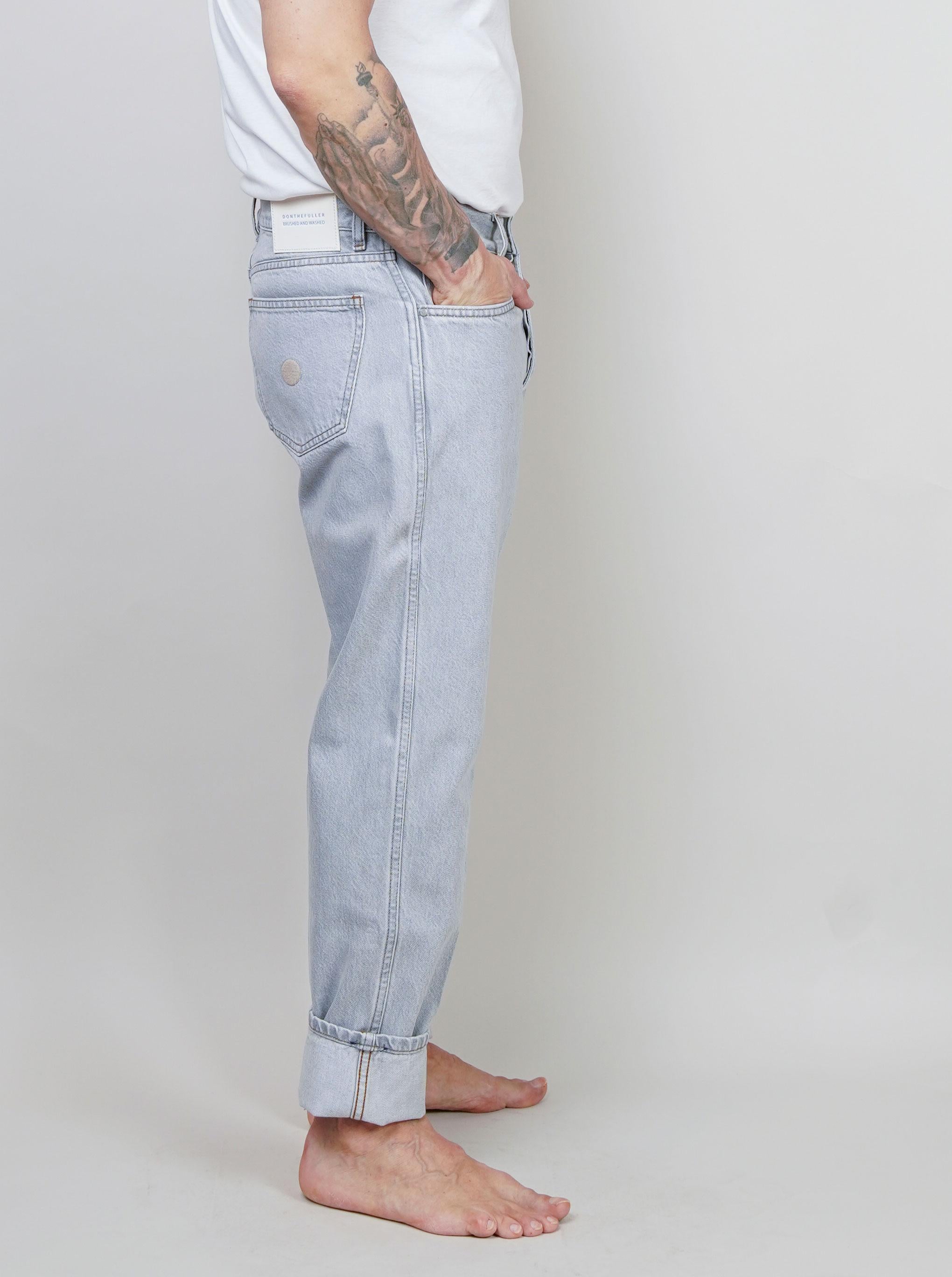 Jeans Don the fuller uomo Seoul grigio DENIM SEOUL 72GR 6040 DON THE FULLER 