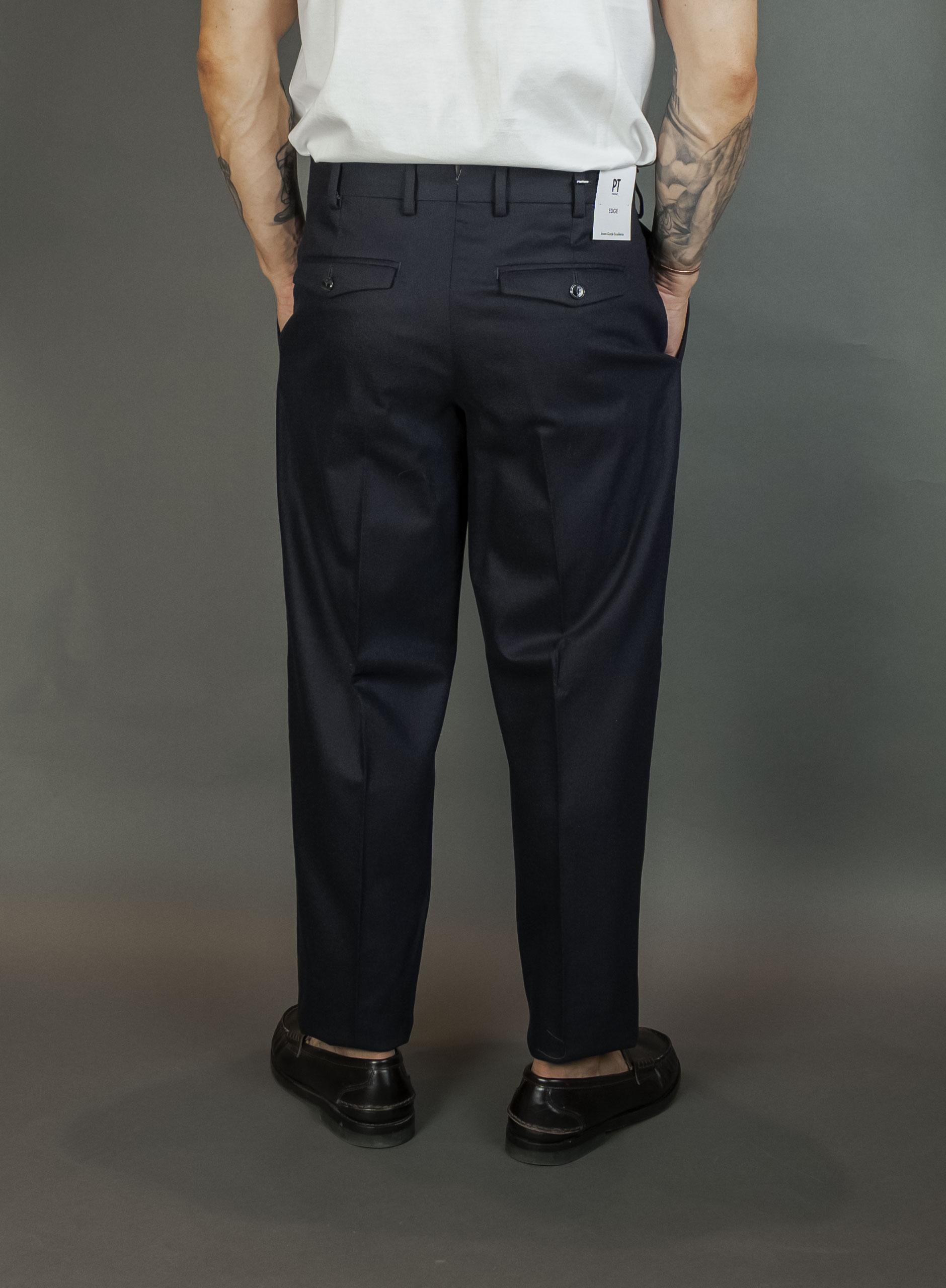 Pantalone PT Torino uomo RFZA40FWD TO03 blu RFZA40FWD TO03 0360 BLU PT TORINO 