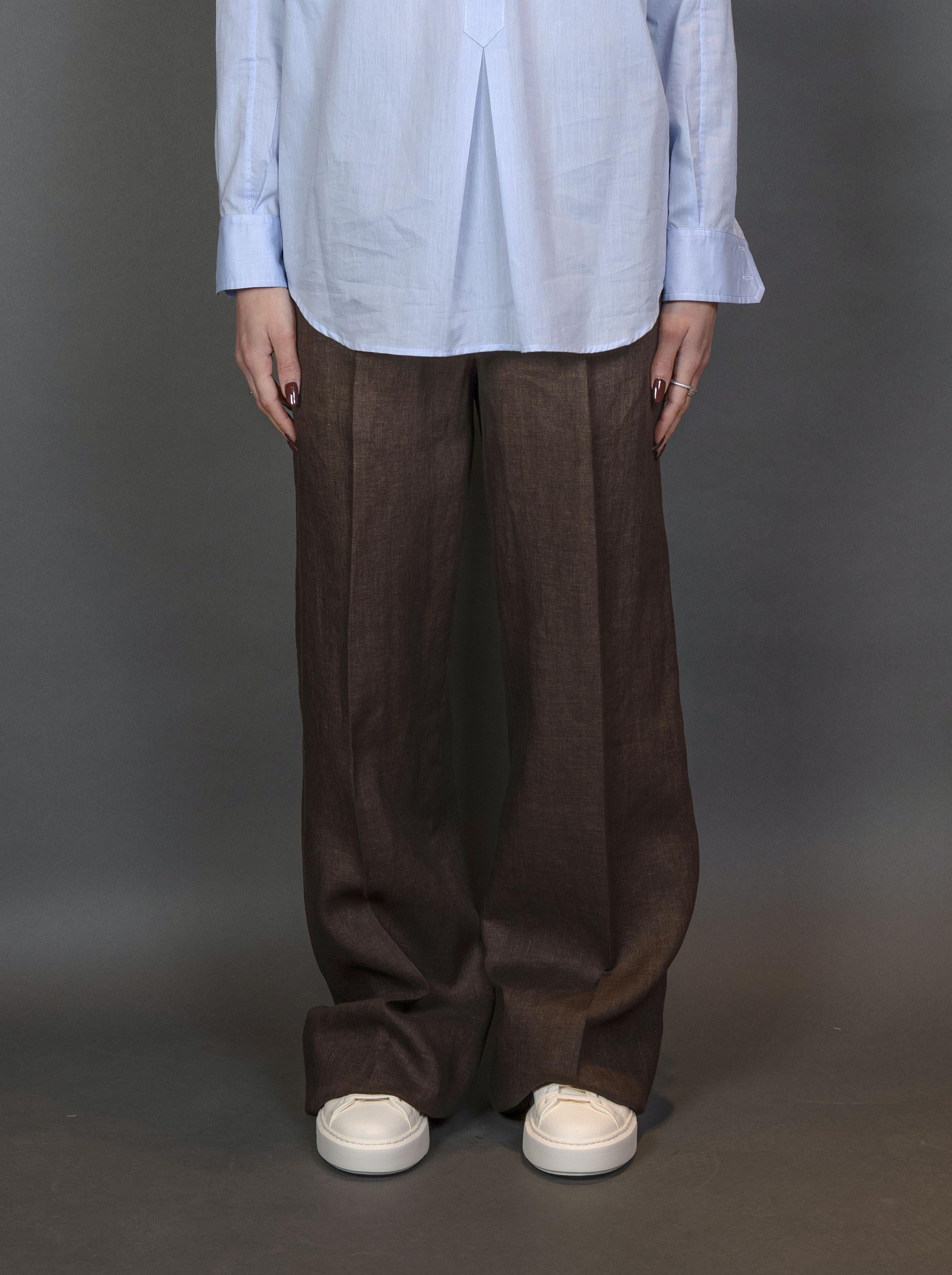 Pantalone Briglia donna Iris moro IRISW 056 CULISSE BRIGLIA 
