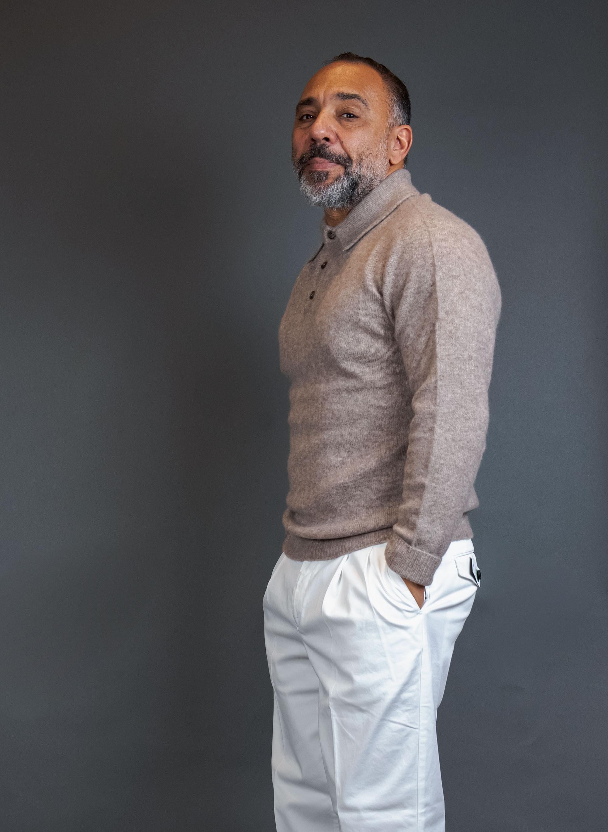 Maglione ROBERTO COLLINA uomo 32004 Beige<BR/> 32004 3203 ROBERTO COLLINA 