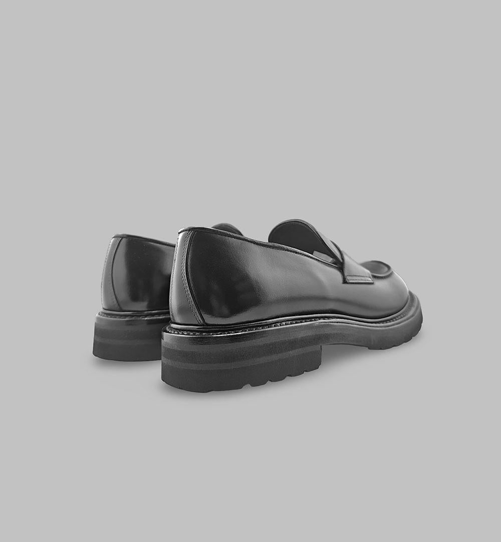 Mocassini Claudio Marini uomo 8200 neri 8200 PENNY CUCITURA CLAUDIO MARINI 