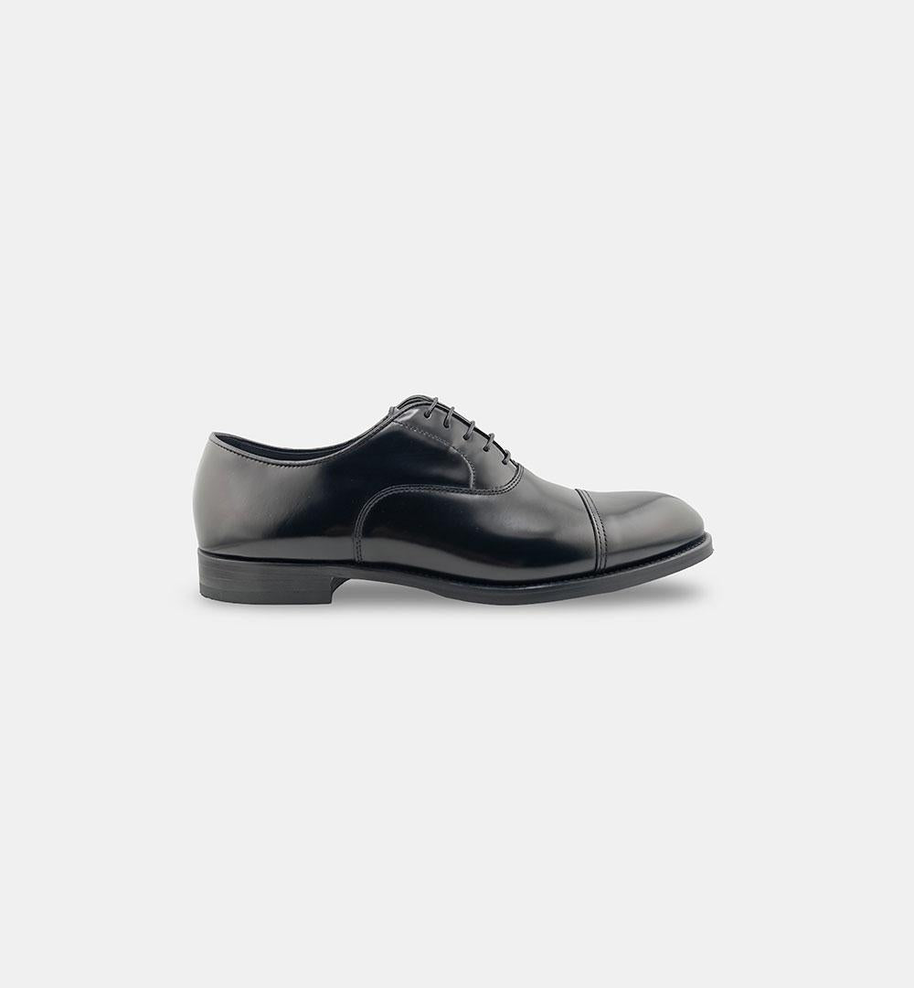 Oxford Doucal's uomo 1002 nera <BR/> 1002 N00 SPAZZOLATO DOUCAL'S 