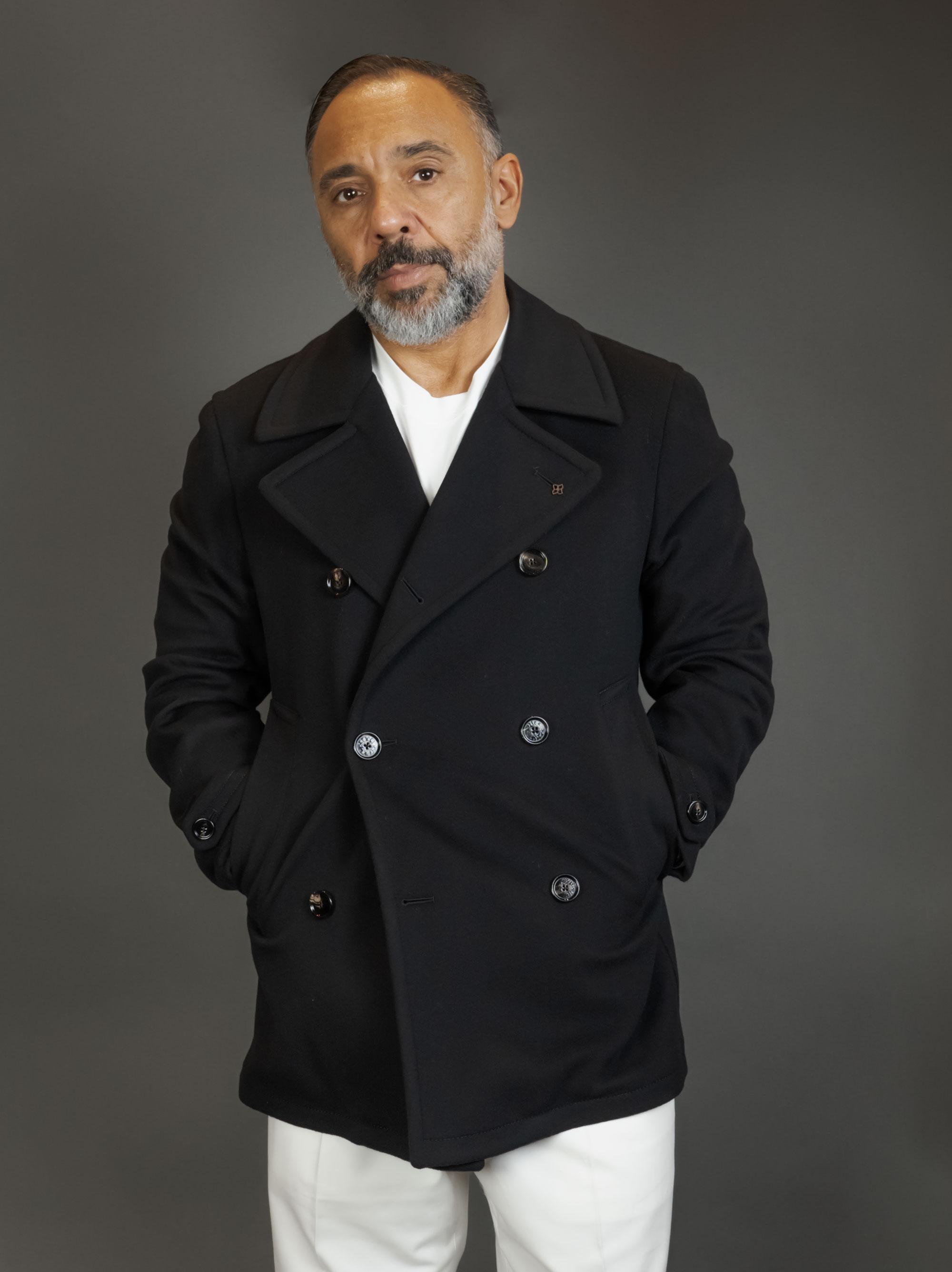 Cappotto TAGLIATORE uomo MONACO F Nero<BR/> MONACO F N5051 NERO TAGLIATORE 