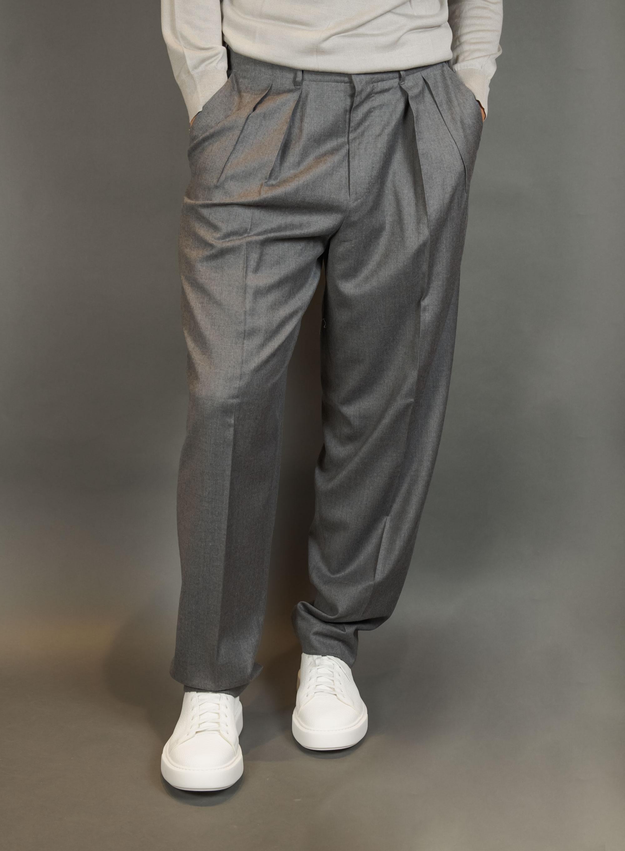 Pantalone PT TORINO uomo AFAFZB0FWD CM13 Grigio<BR/> AFAFZB0FWD CM13 0230 GRIGIO PT TORINO 