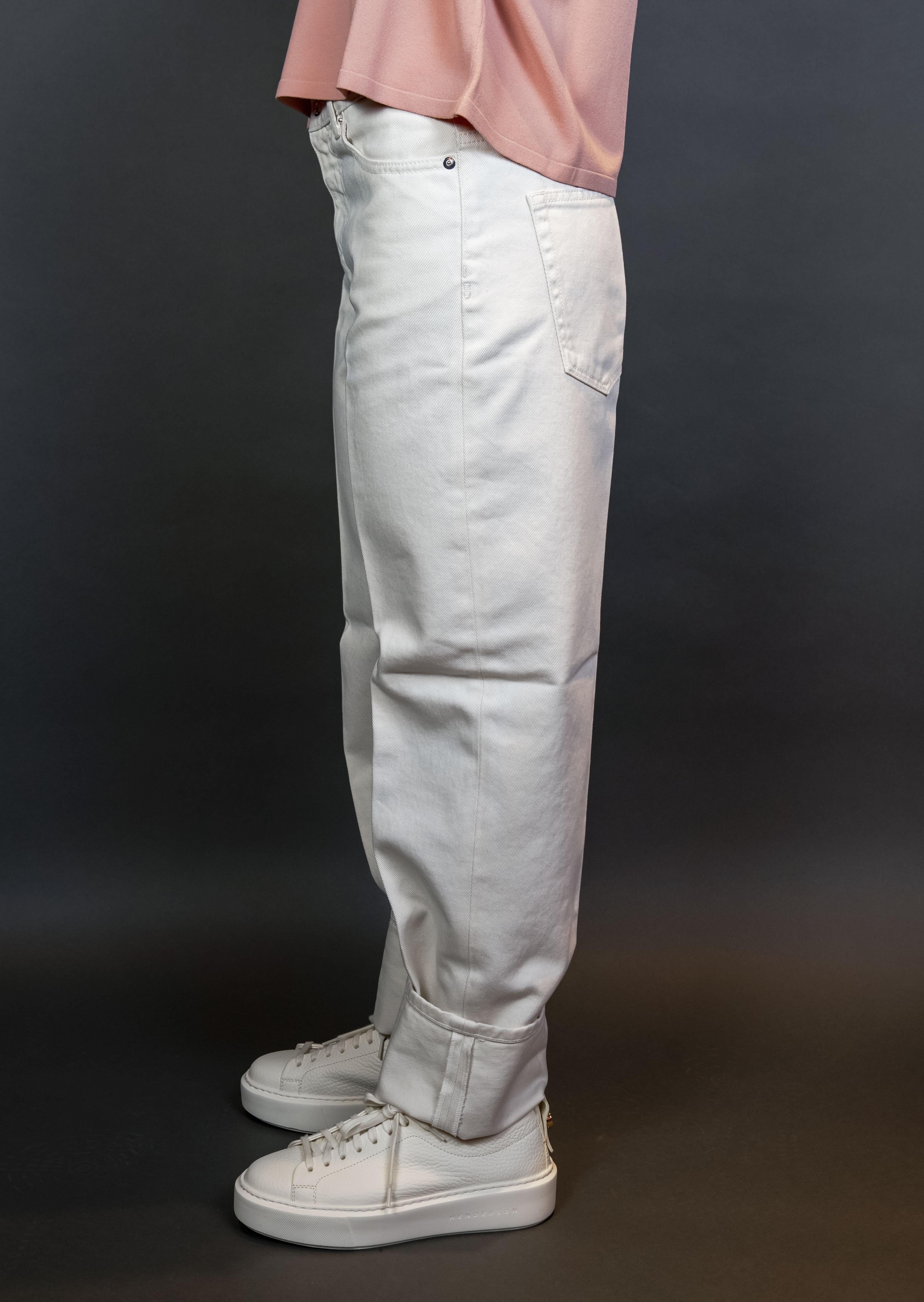 Jeans Nine in the Morning Donna Minerva bianco<BR/> MIN30 MINERVA.CARROT NINE INTHE MORNING 