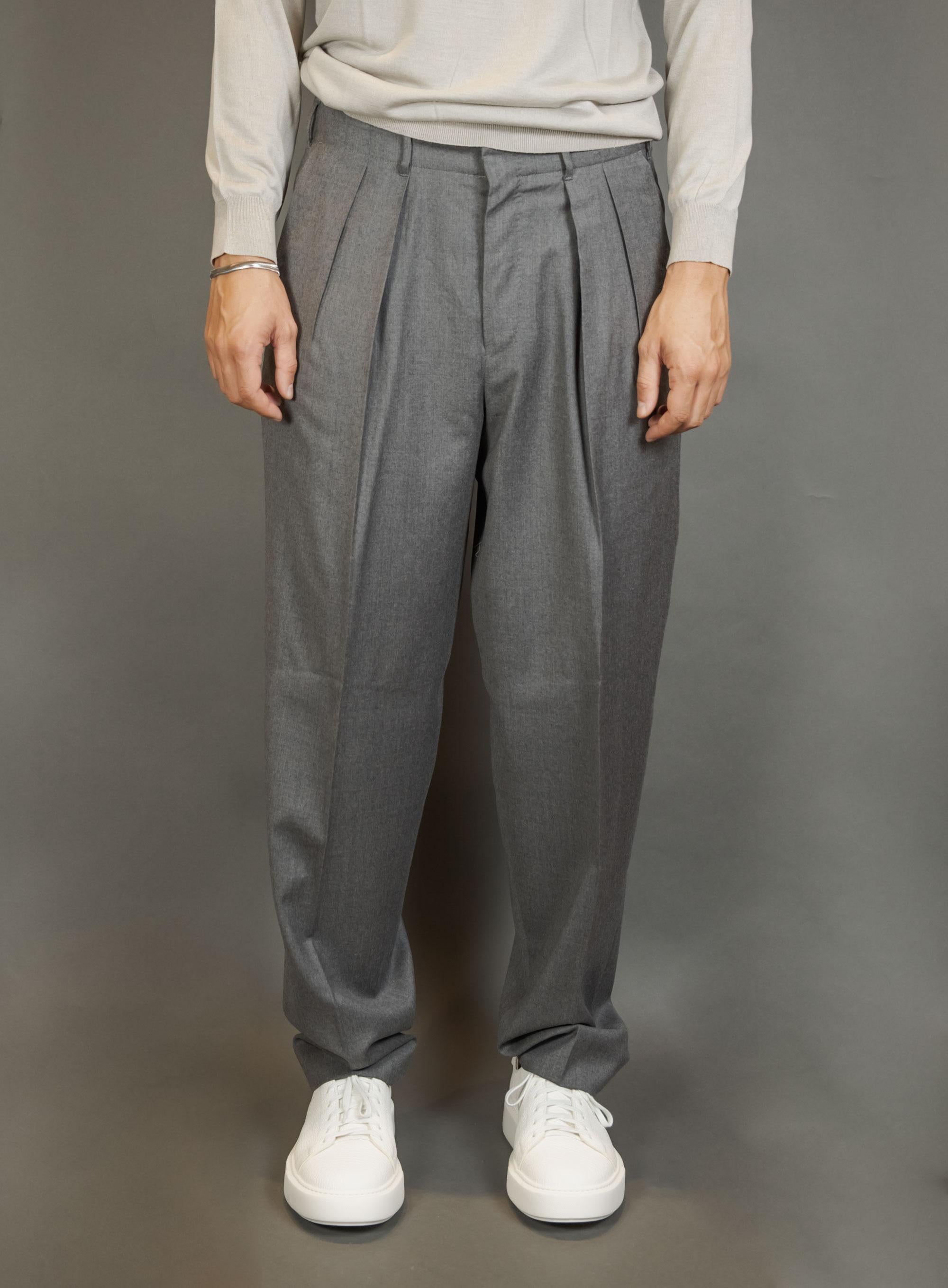 Pantalone PT TORINO uomo AFAFZB0FWD CM13 Grigio<BR/> AFAFZB0FWD CM13 0230 GRIGIO PT TORINO 