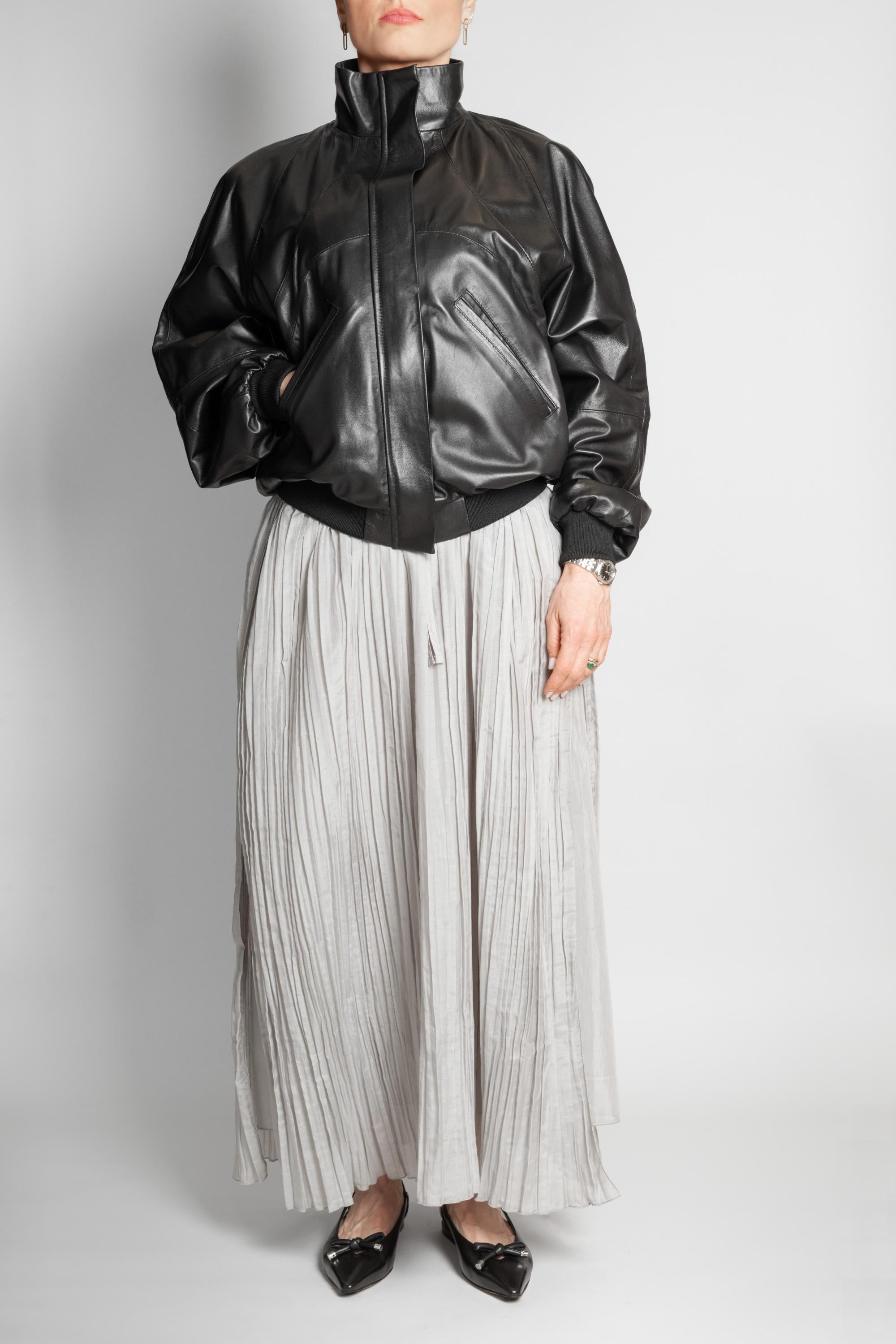 Bomber Officine donna 192 K7 nero 192 K7 1 OFFICINE 