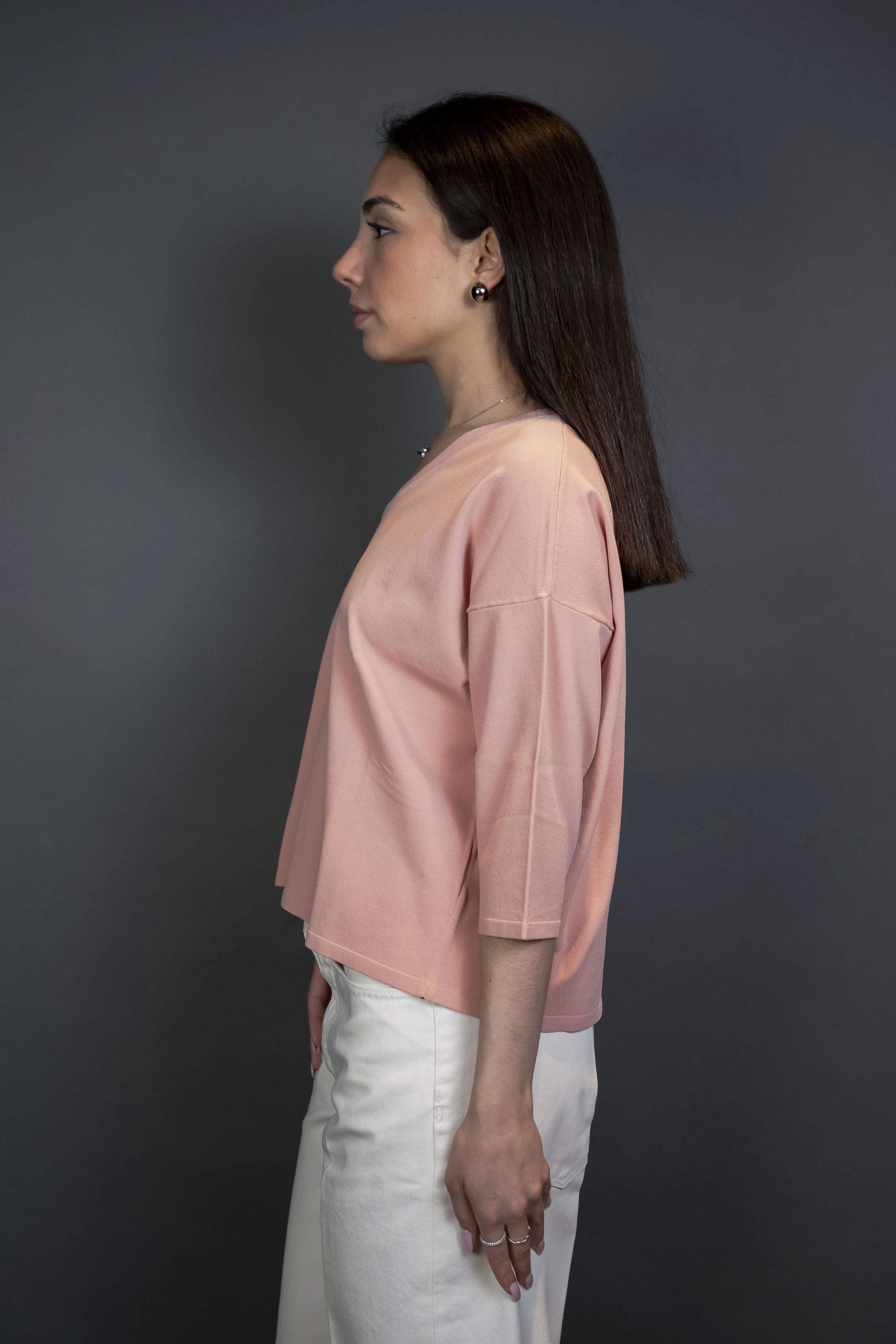 Maglia Manipur Donna 1937 77 cipria 1937 77 278 SCOLLO V MANIPUR 