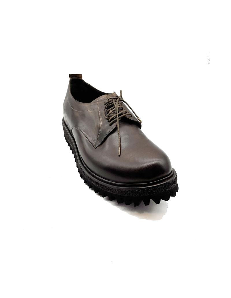 Derby uomo Shoto 2472 fango<BR/> 2472 DENT.F SHOTO 