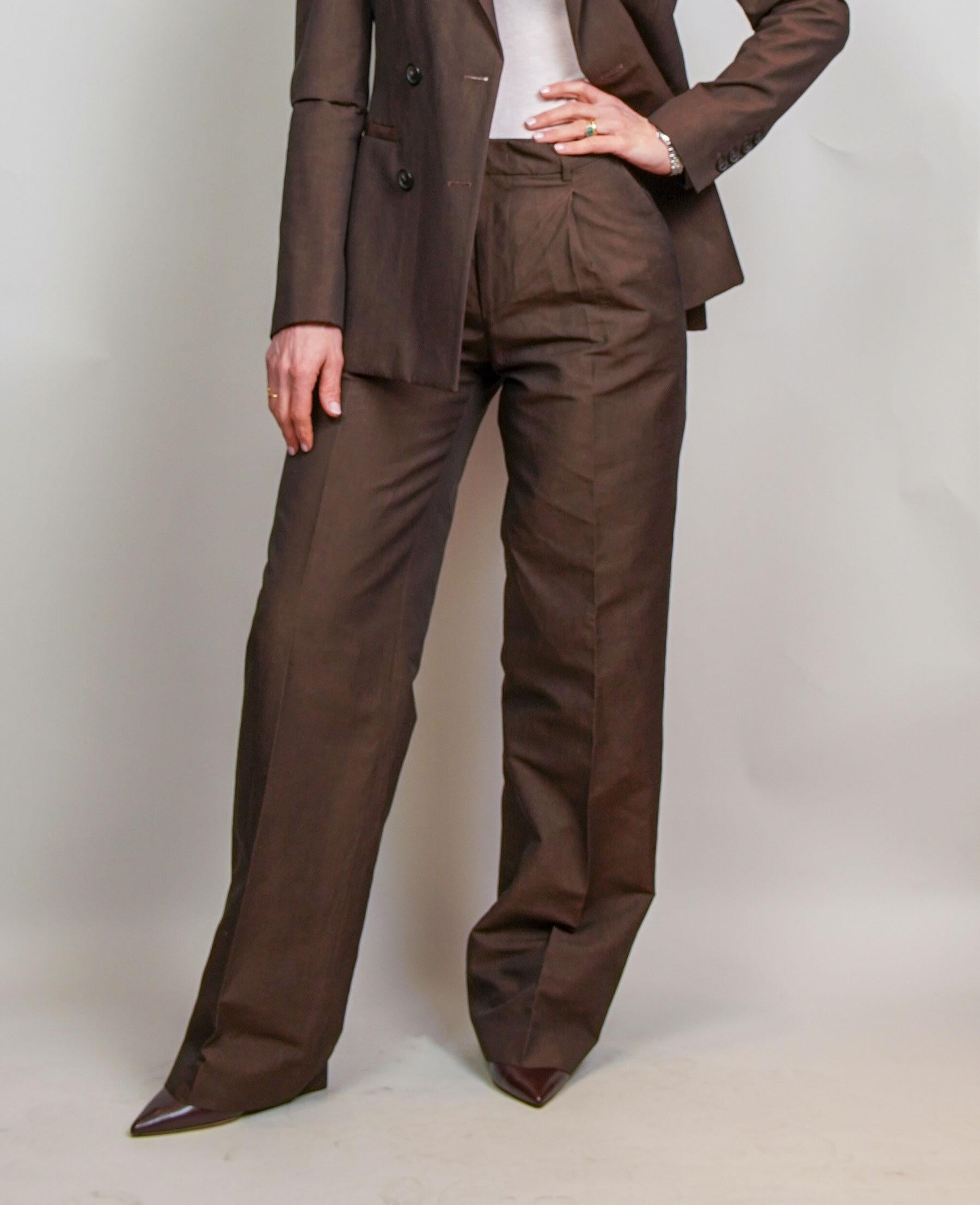 Pantalone Pt Torino donna Lola marrone bruciato LOLA ZI33 0850 PT TORINO 