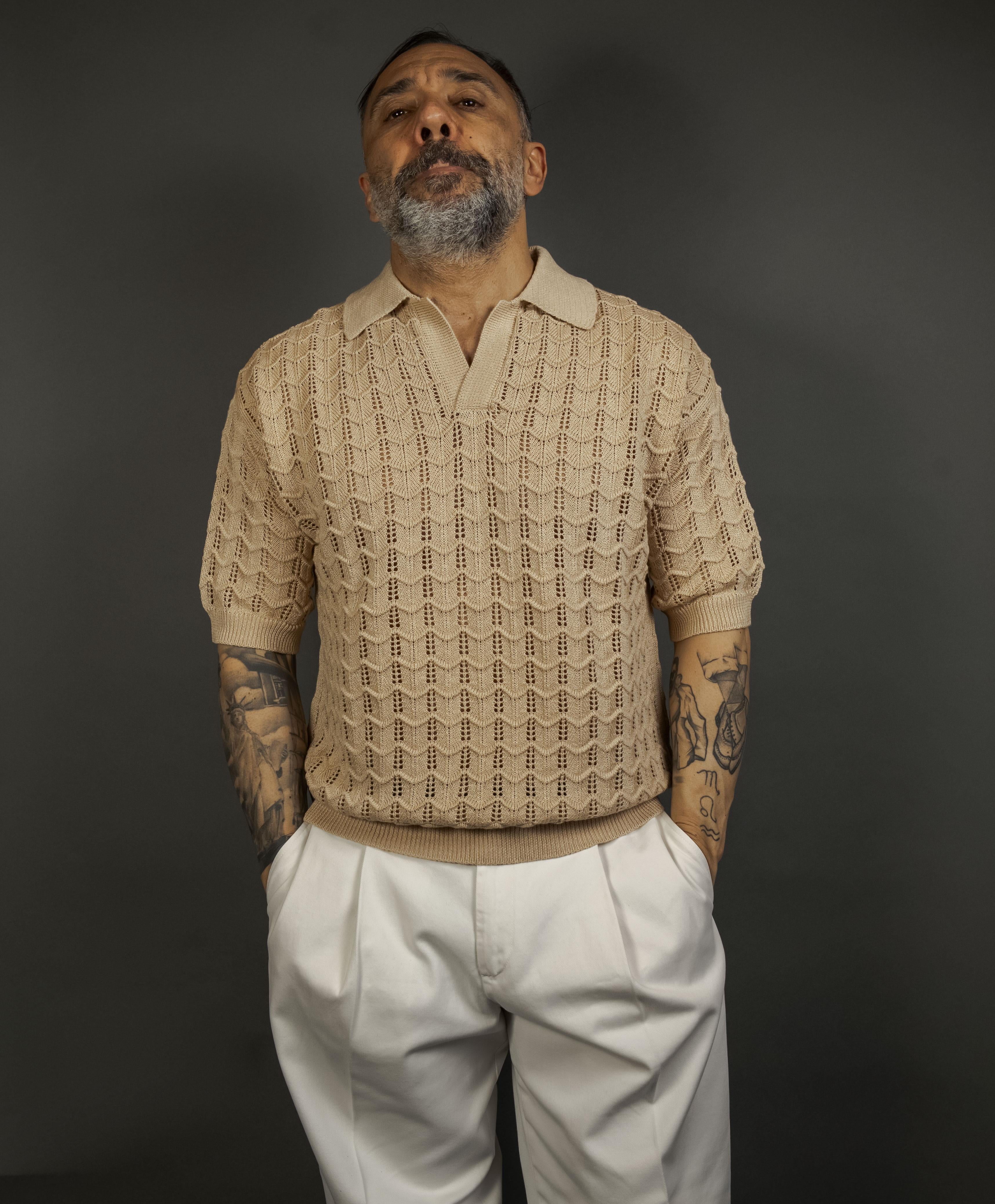 Polo Daniele Fiesoli uomo 2025 dune 2025 39 DUNE DANIELE FIESOLI 