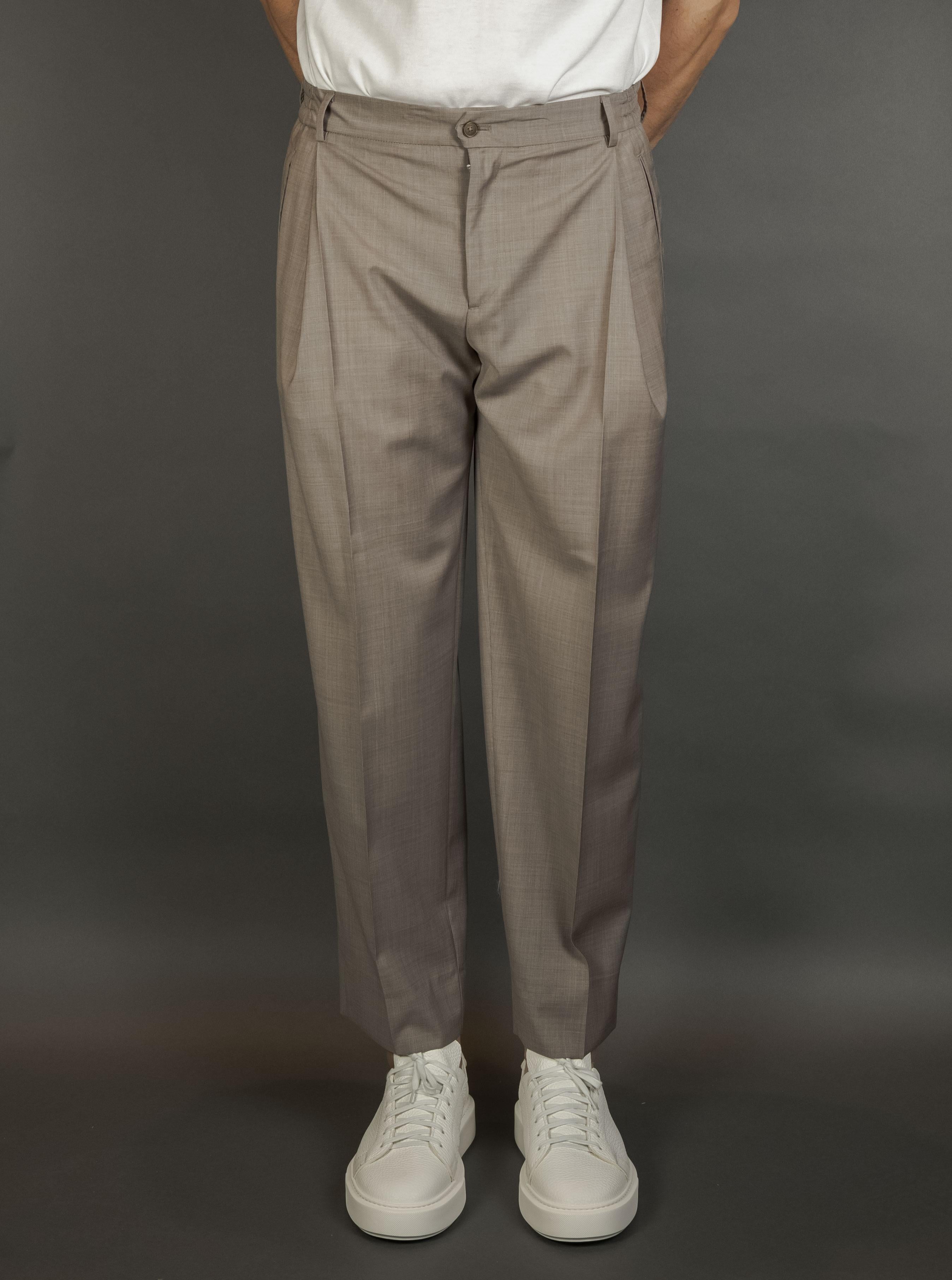 Pantalone Briglia uomo MANHATTANS biscotto MANHATTANS 325108 036 BISQUIT BRIGLIA 
