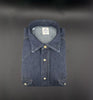 Camicia Giangi x Officine uomo Osiride pence blu
