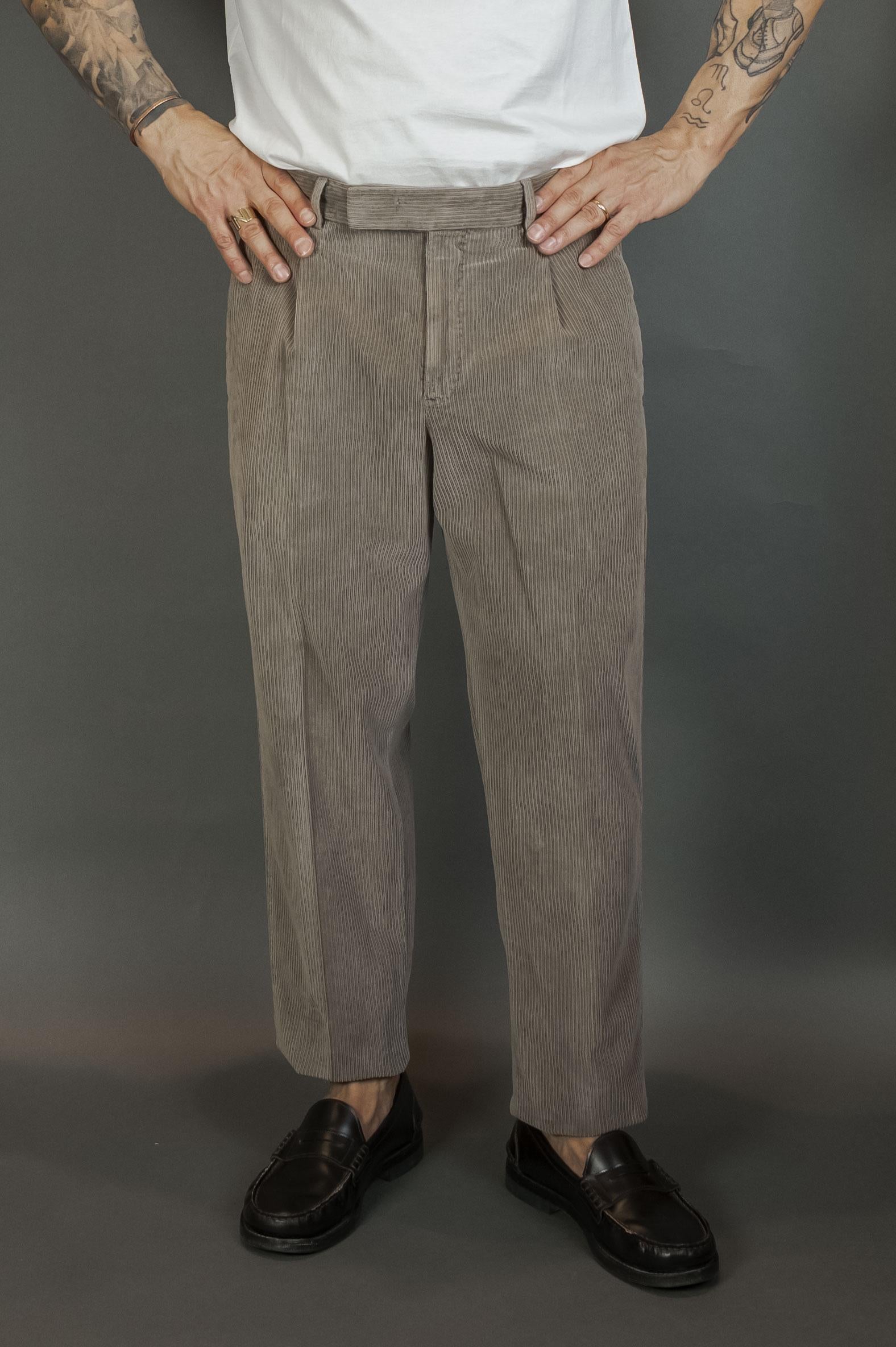 Pantalone PT Torino uomo RTZAZ40FWD TU93 marrone<BR/> RTZAZ40FWD TU93 N865 MARRONE PT TORINO 