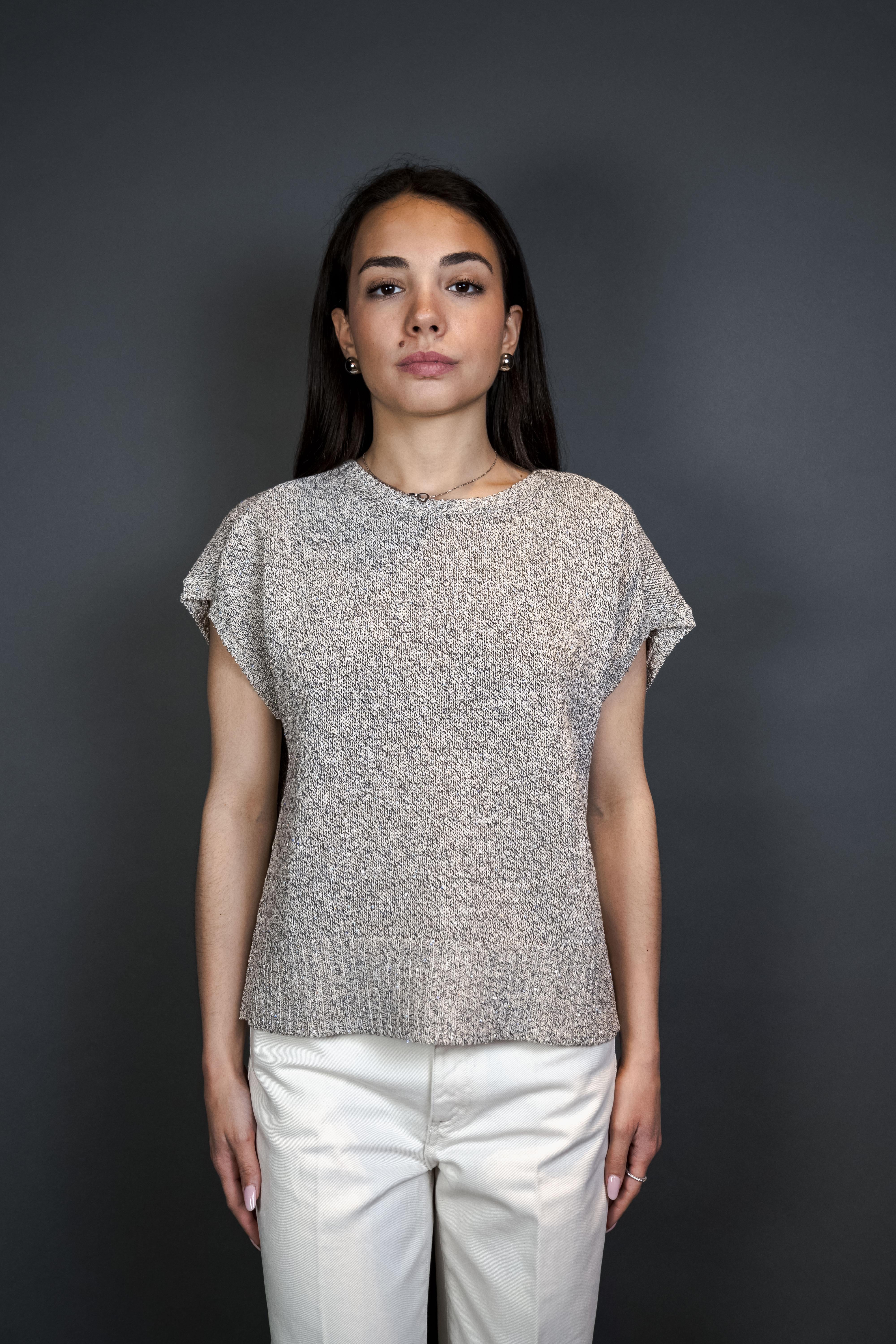 Maglia Manipur Donna 1730 20 sabbia 1730 20 752 GM MANIPUR 