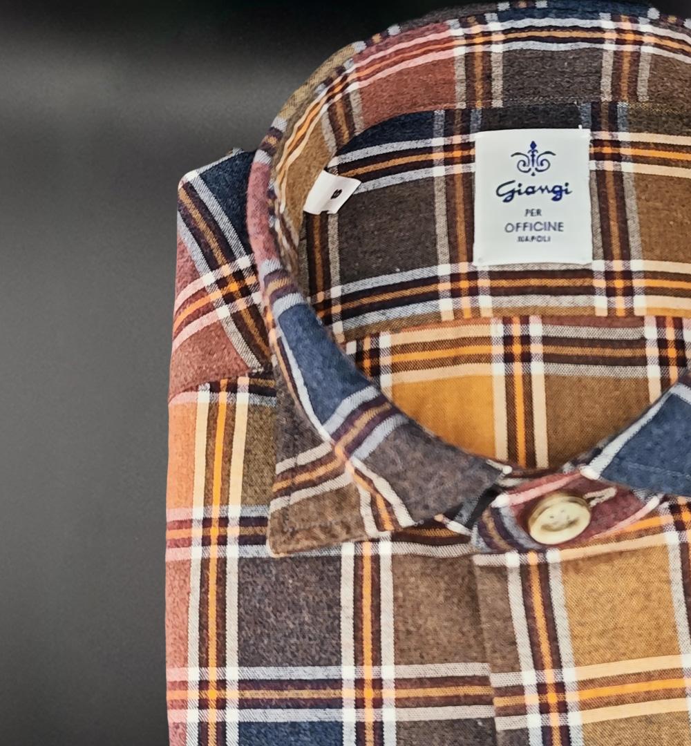 Camicia GIANGI X OFFICINE uomo NICK Fantasia NICK FANTASIA GIANGI 