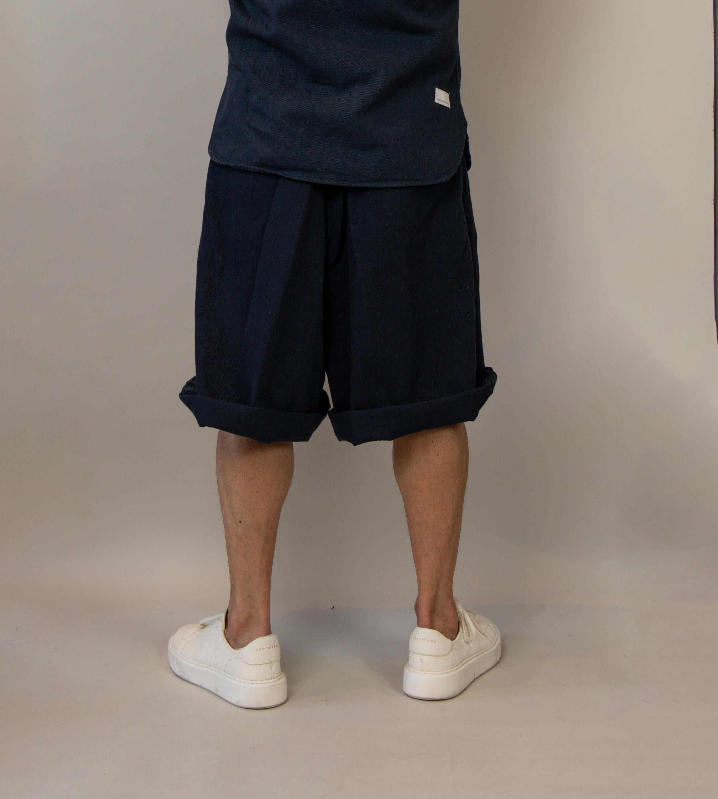 Bermuda Nine in the morning uomo Basil blu navy BASIL NAVY NINE INTHE MORNING 