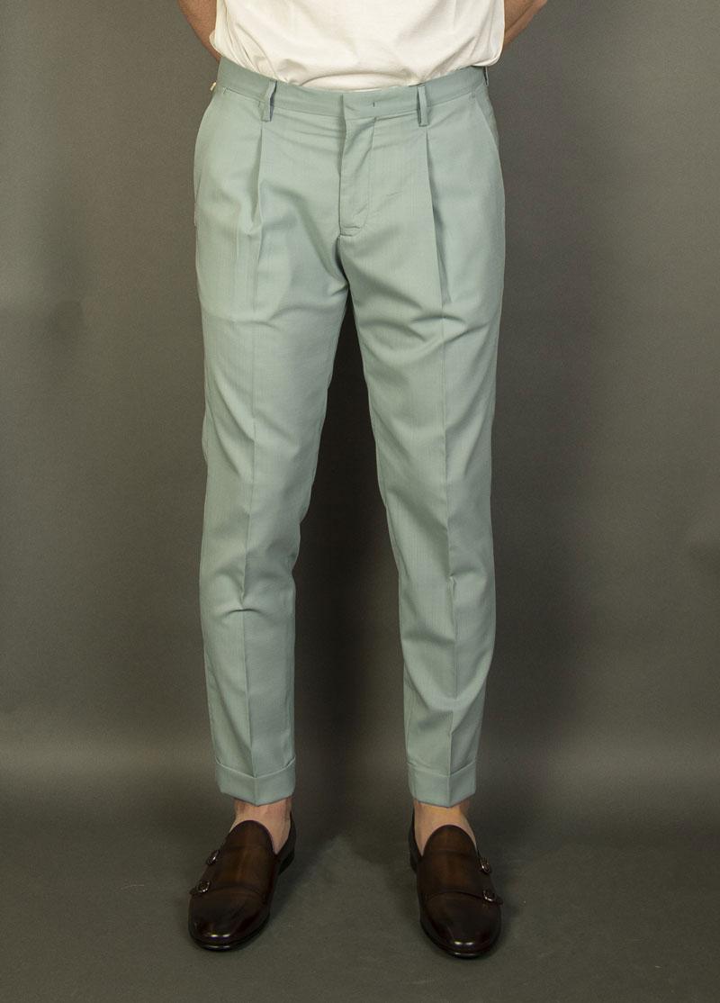 Pantalone Briglia uomo TIBERIOS 325082 celadon TIBERIOS 325082 0132 CELADON BRIGLIA 