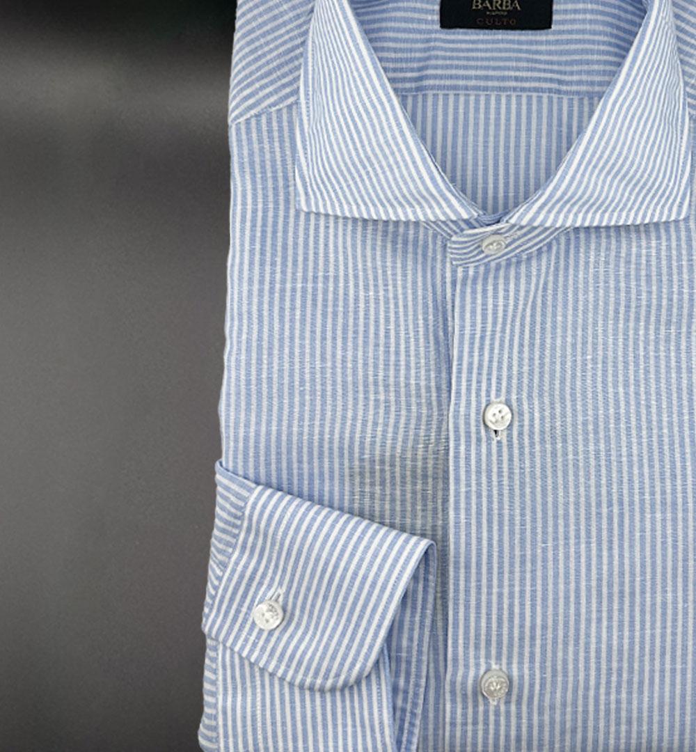 Camicia Barba uomo K1U13P0147000 azzurra K1U13P0147000 0001 RIGA AZZURRA BARBA 