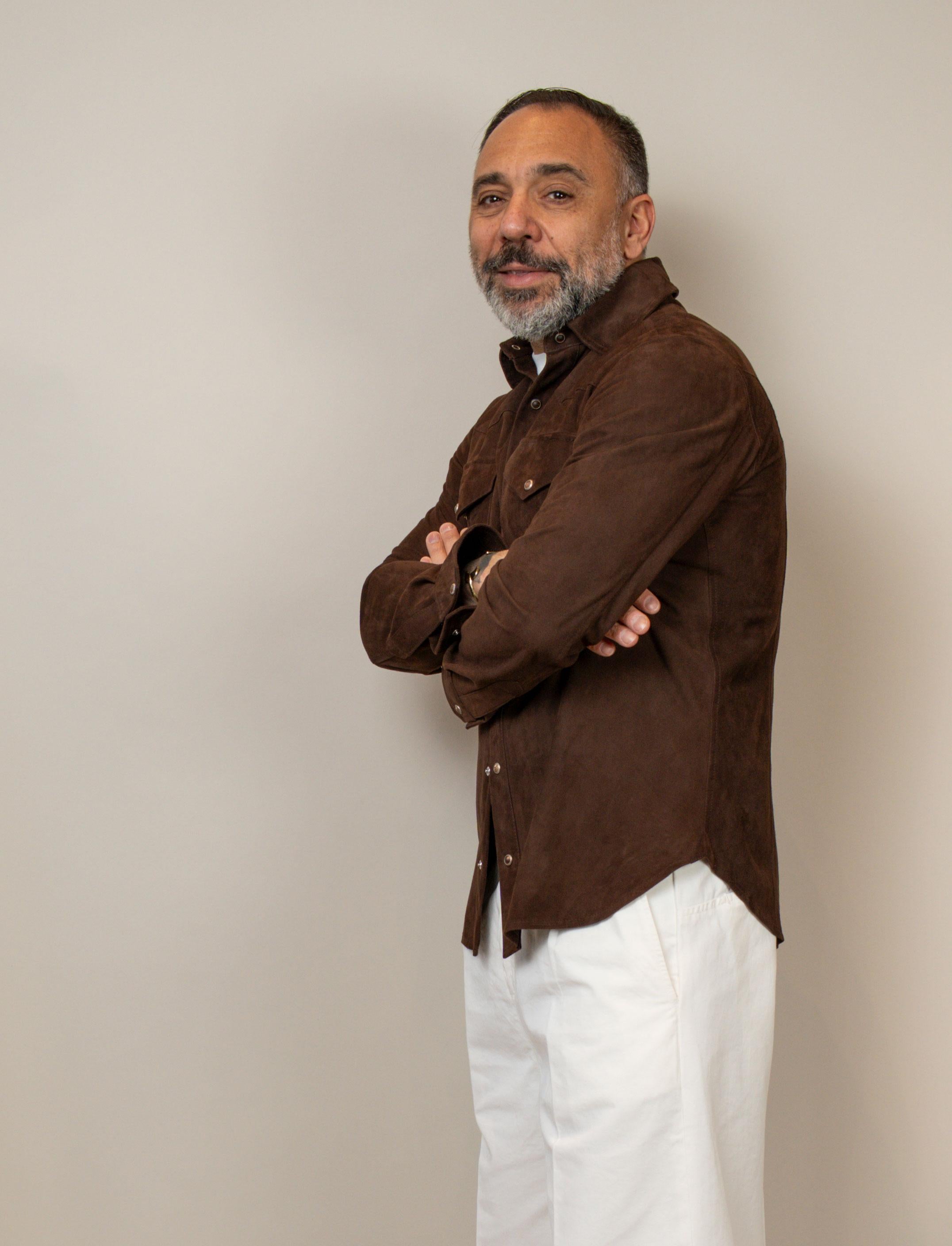 Overshirt KIRED uomo TOTO 835101 Moro TOTO 835101 4000 KIRED 