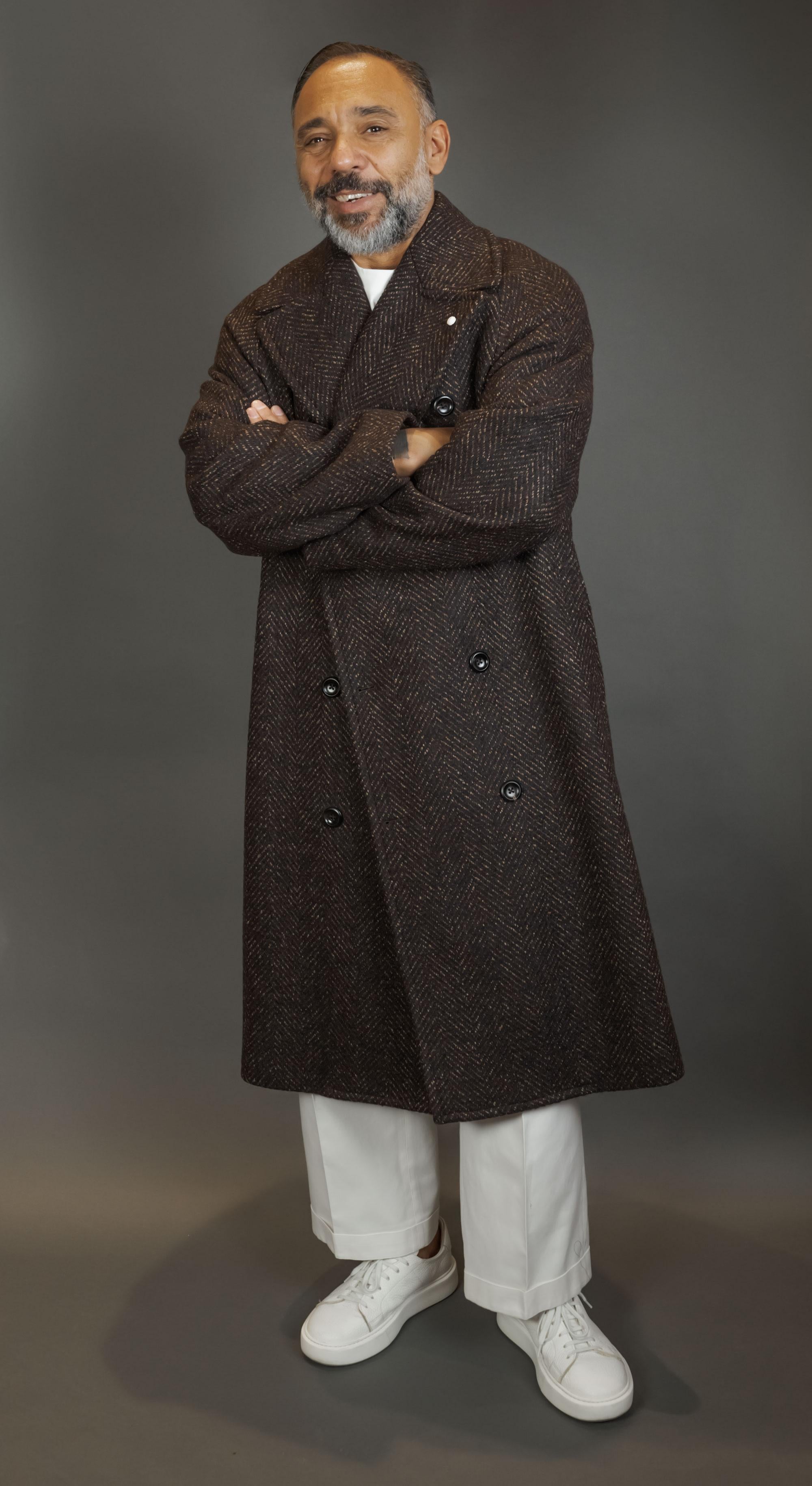 Cappotto LUIGI BIANCHI MANTOVA uomo 7306 Moro 7306 57506 1 MORO LUIGI BIANCHI MANTOVA 