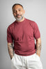 T-shirt FEDELI uomo GIROCOLLO 8014 Bordeaux