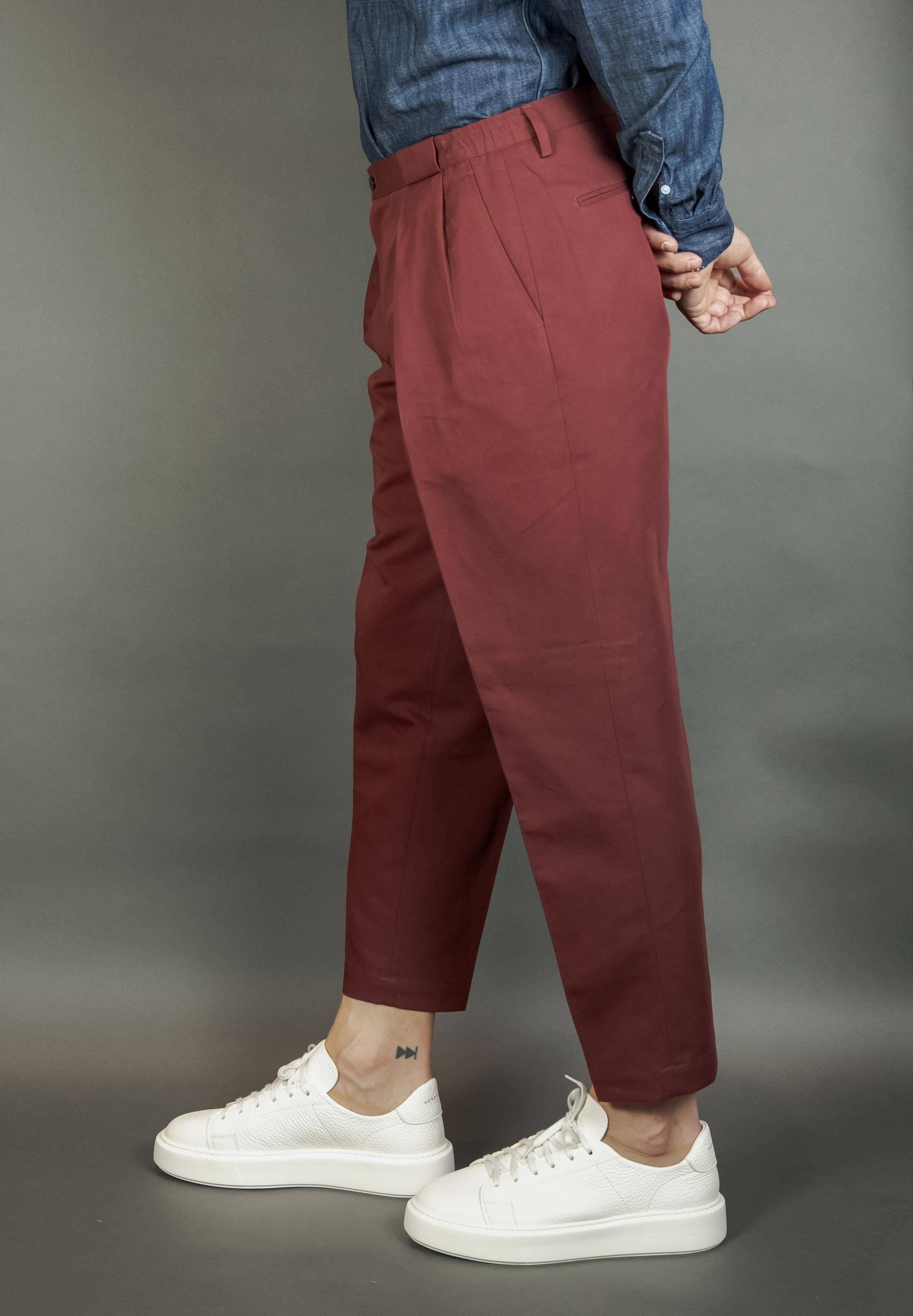 Pantalone Briglia uomo Portobellos ruggine PORTOBELLOS 325050 068 RUGGINE BRIGLIA 
