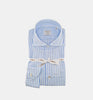 Camicia BORRIELLO uomo 22028 Celeste