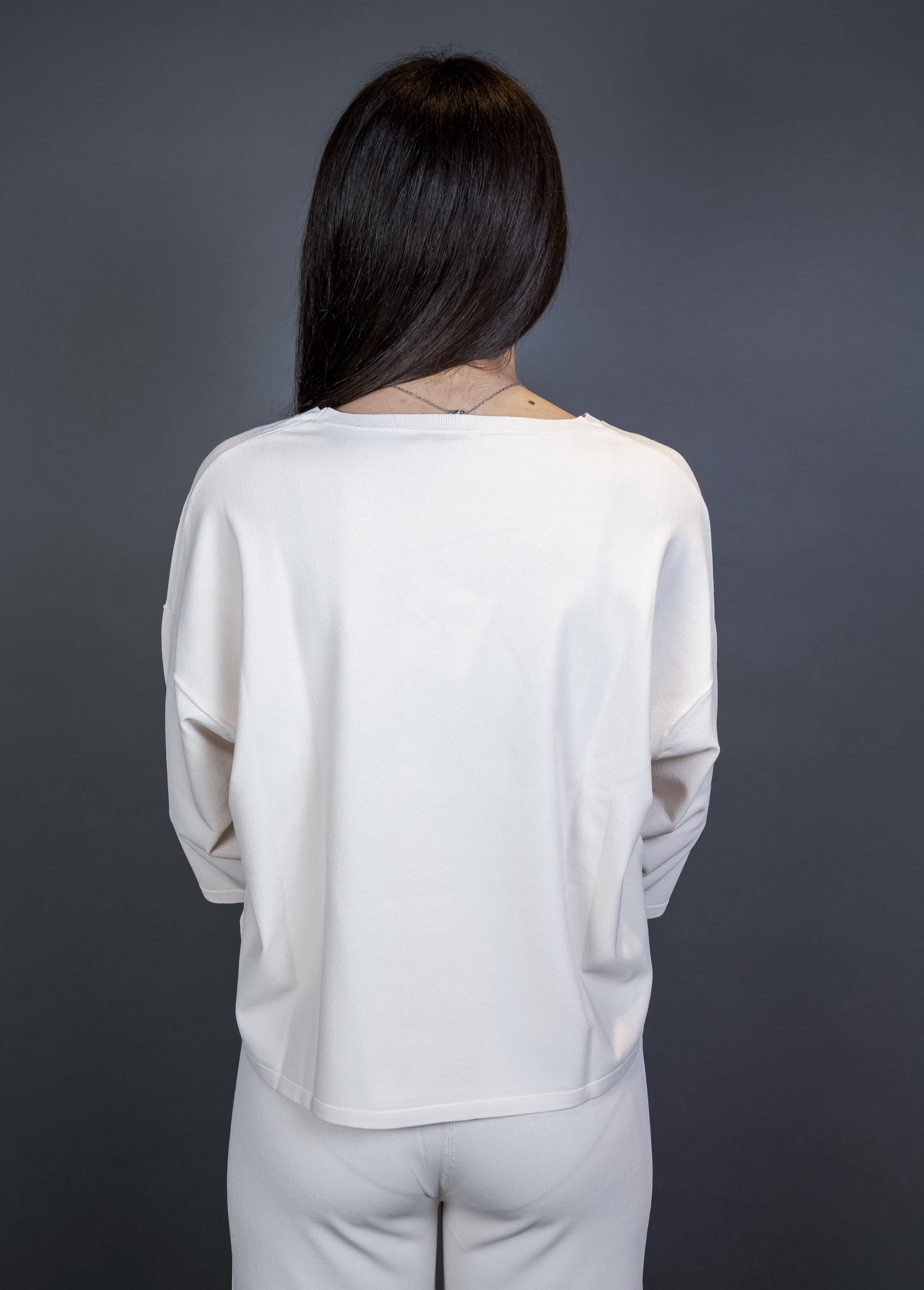 Maglia Manipur Donna 1937 77 gesso 1937 77 236 SCOLLO V MANIPUR 