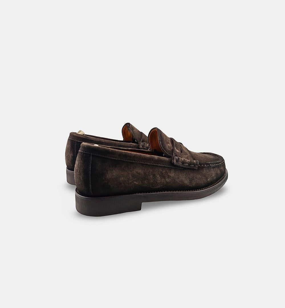 Mocassini OFFICINE CREATIVE uomo BALFRON Testa di moro BALFRON CREP PEPE OFFICINE CREATIVE 